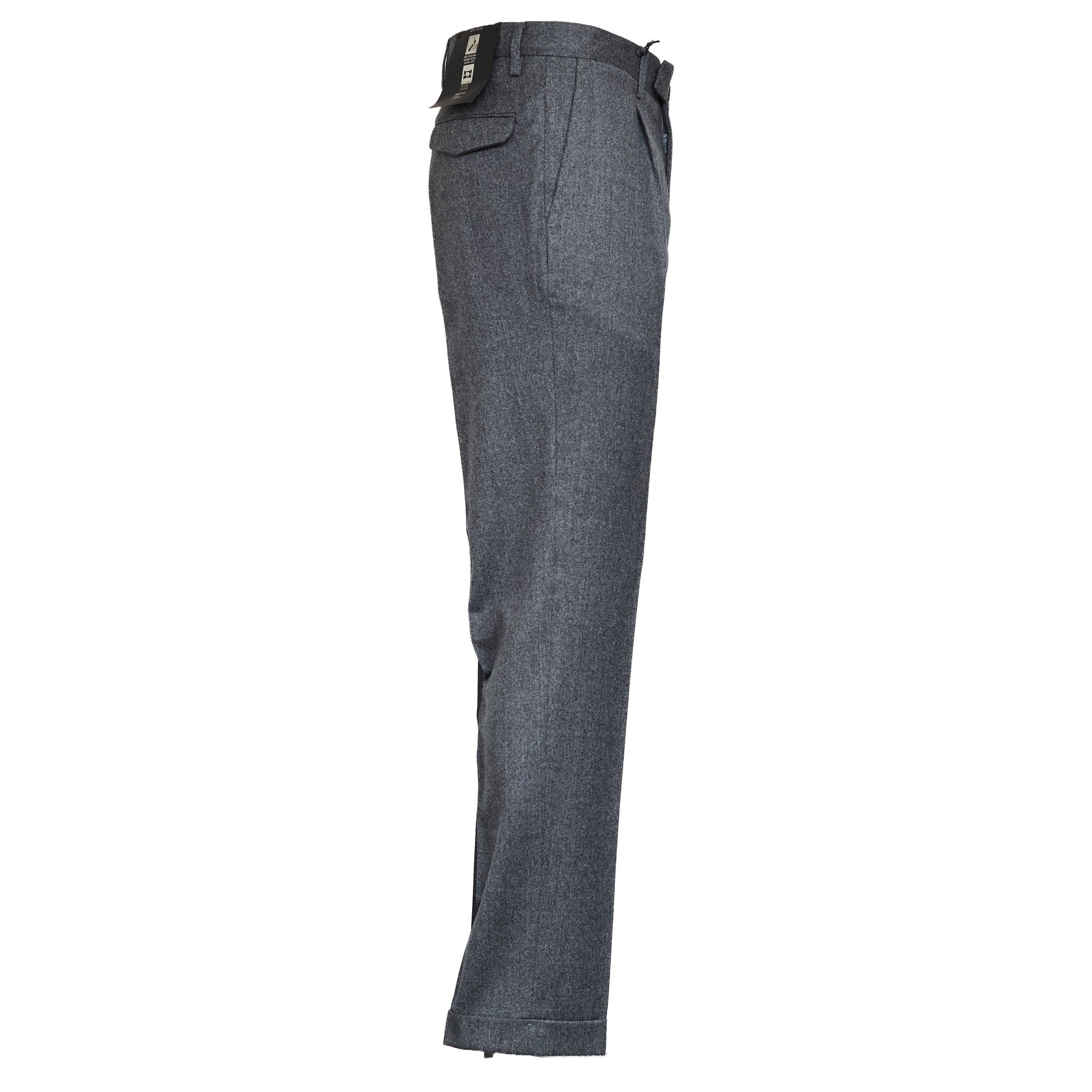 BRIGLIA 1949 Wool Trousers for Men - Easy Fit for Fall Winter 2025