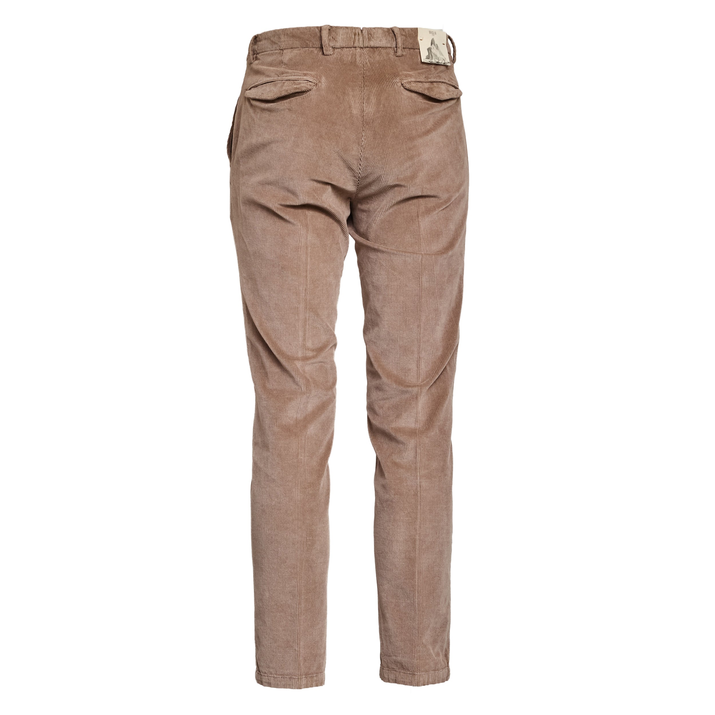 BRIGLIA 1949 Easy Fit Velvet Trousers