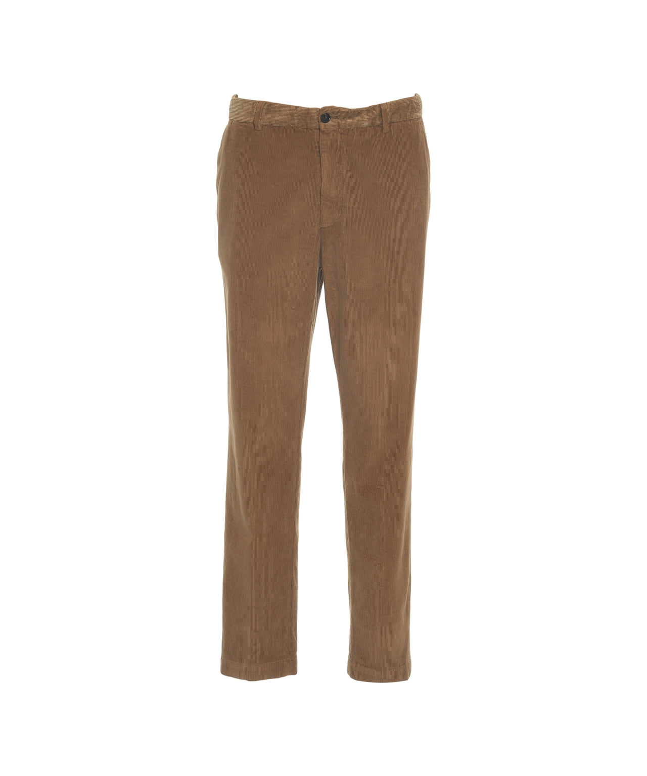 BRIGLIA Classic Straight Cut Corduroy Trousers