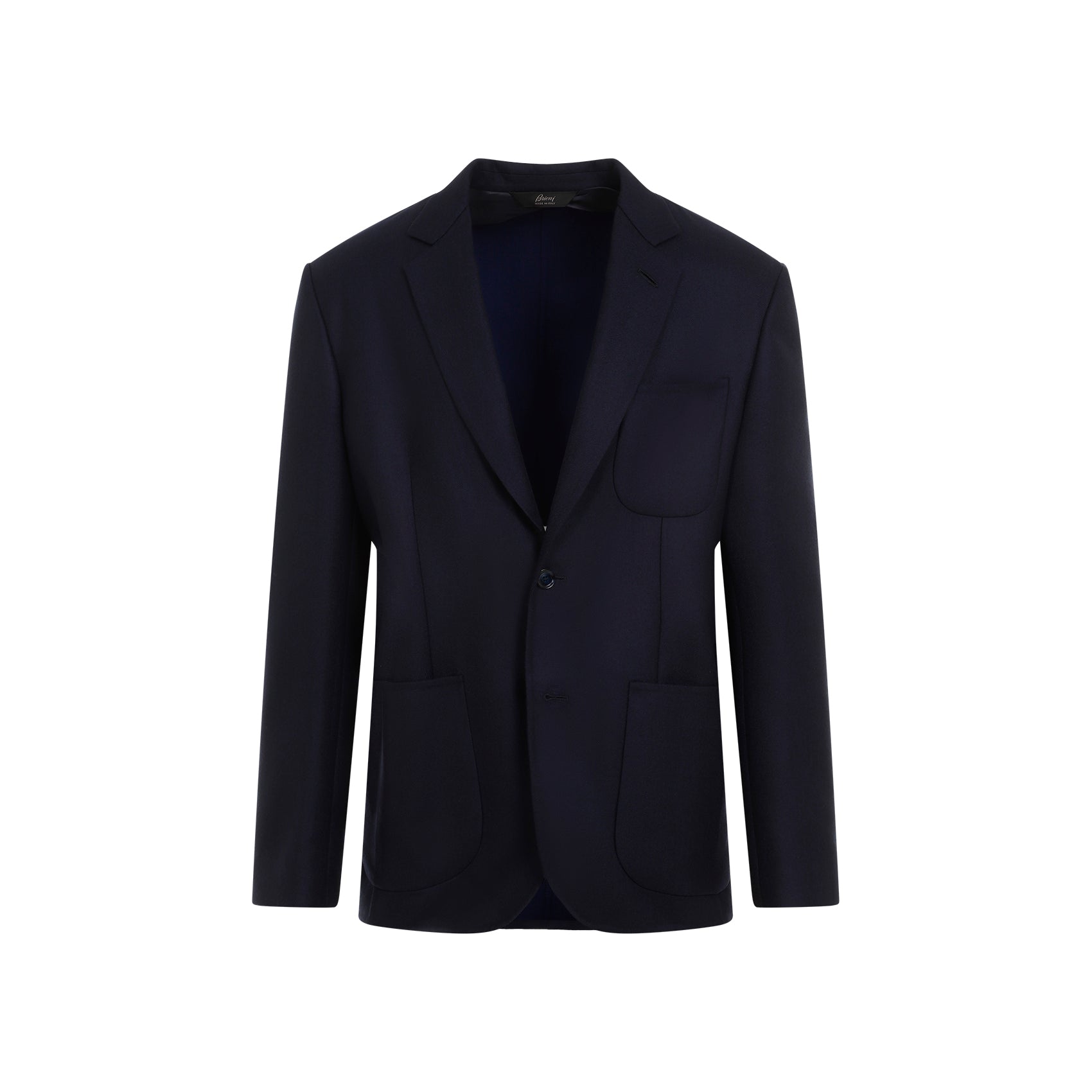 BRIONI Men's Double-Breasted Wool Jacket - Luxurious Fall/Winter Essential
