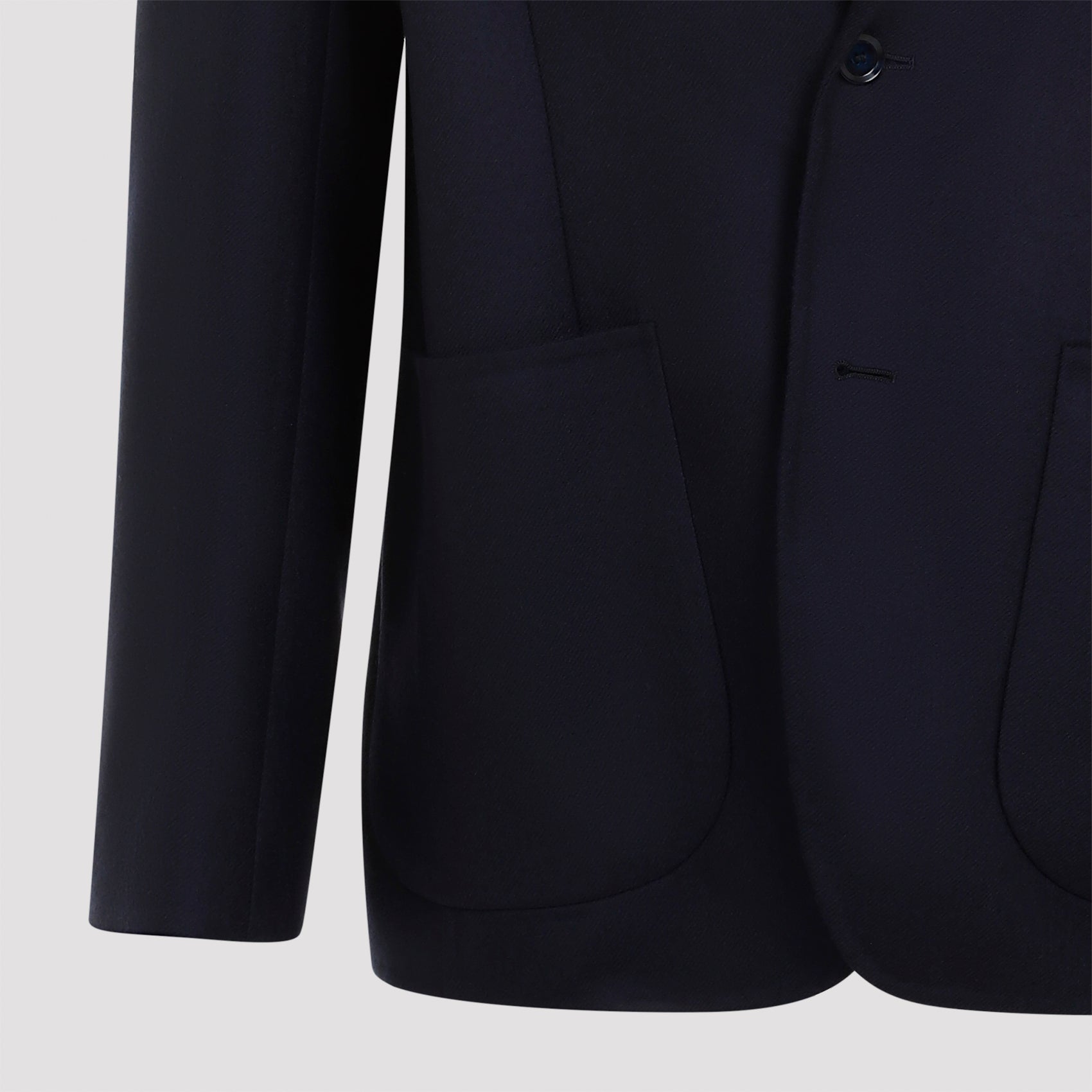 BRIONI Men's Double-Breasted Wool Jacket - Luxurious Fall/Winter Essential