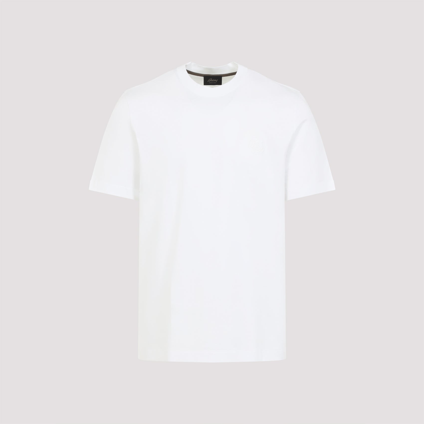 BRIONI Luxurious Cotton T-Shirt for Men - Classic Fit