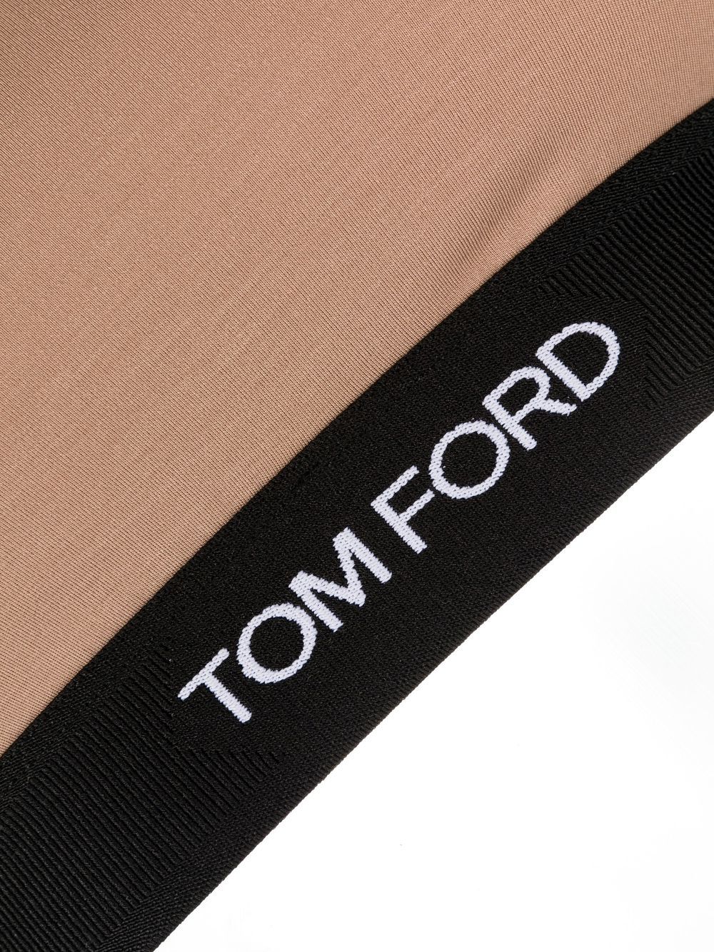 TOM FORD Logo Trim Stretch Bralette for Women