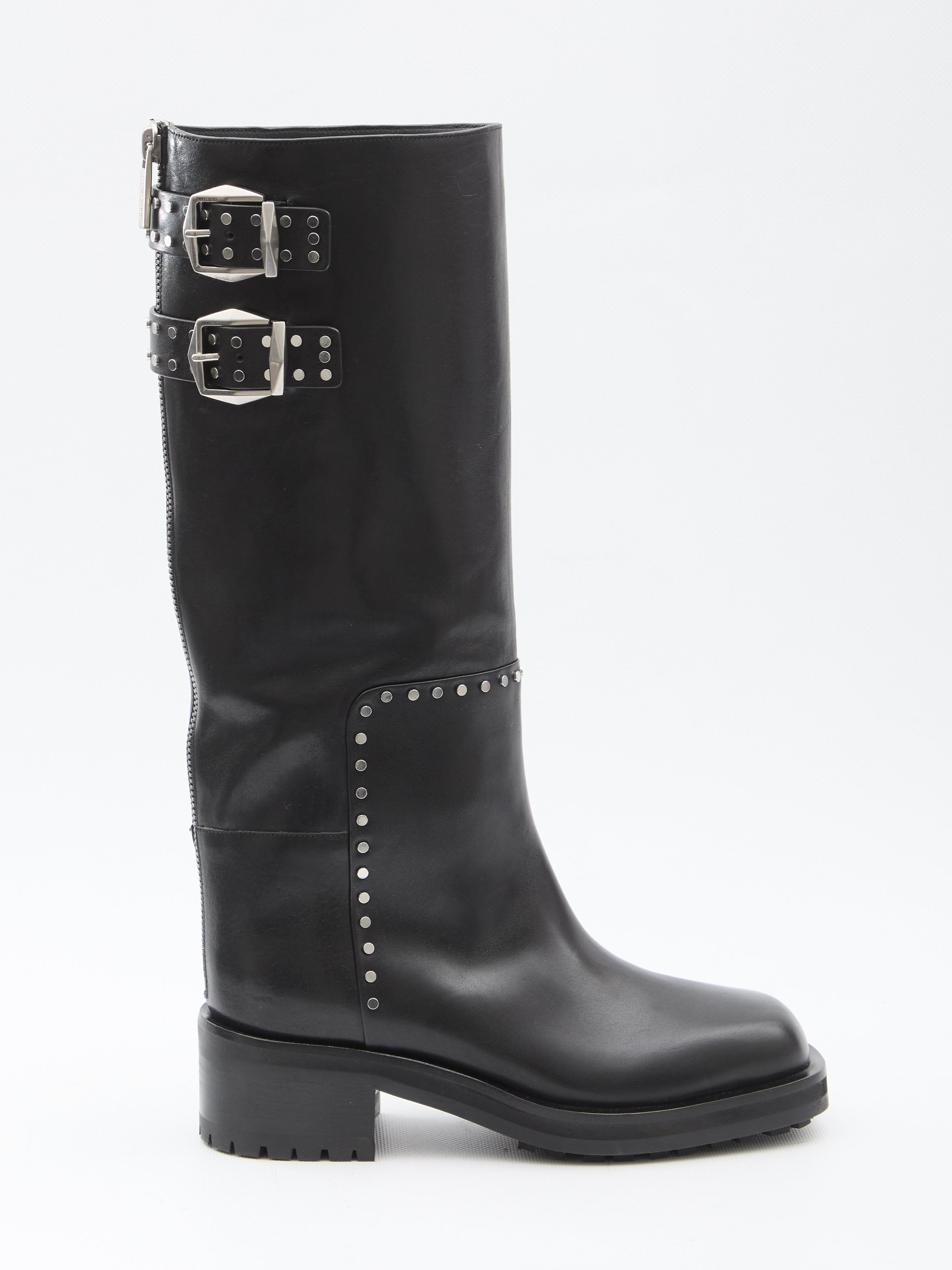 JIMMY CHOO Knee-High Tube Boots