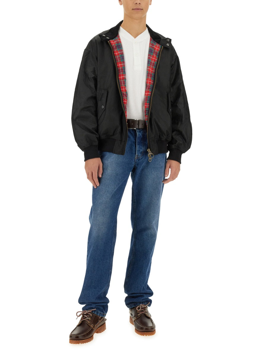 BARRACUTA Classic Henley T-Shirt - Size L