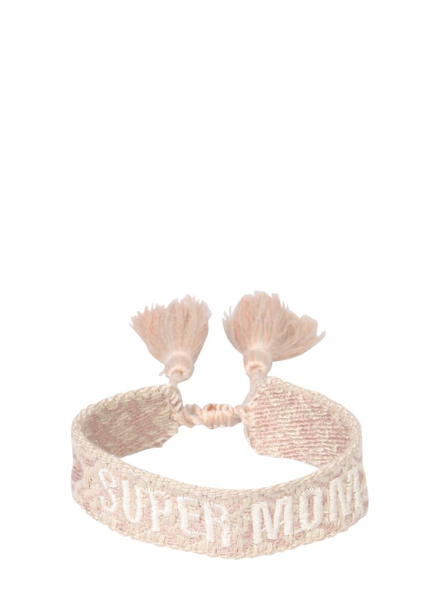 LABEL K Mini Braided Fabric Bracelet