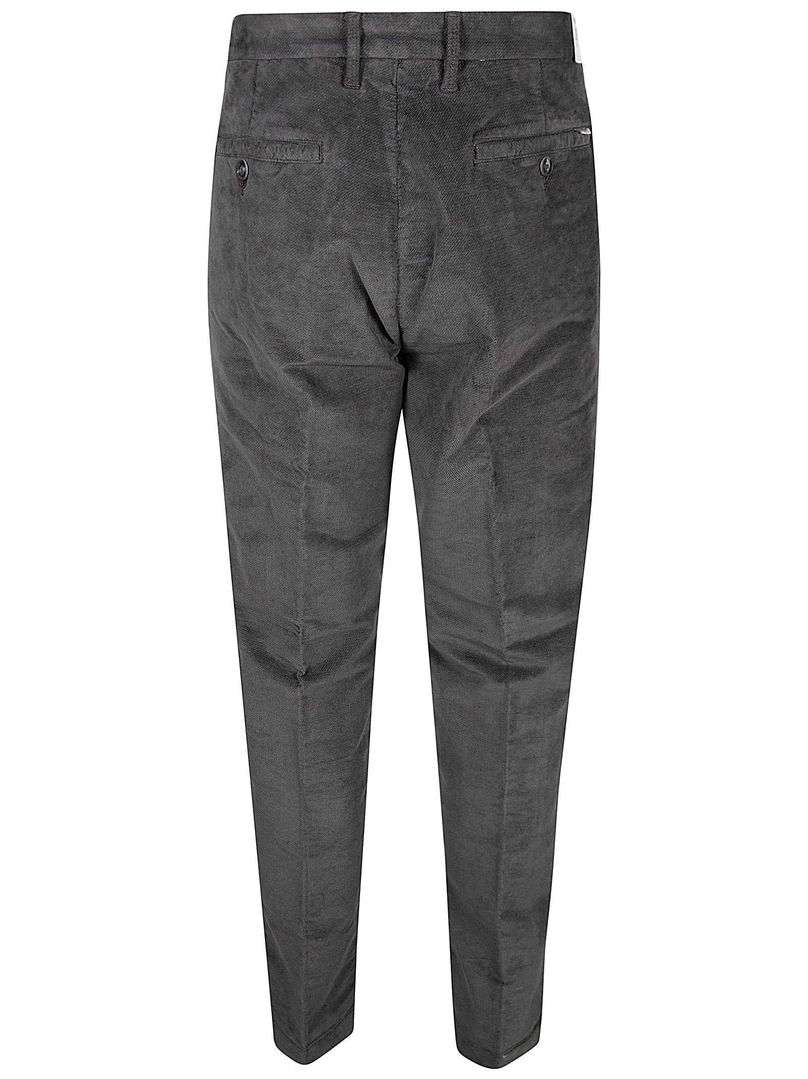 REHASH Men's Cotton Blend Trousers - Mini Fit