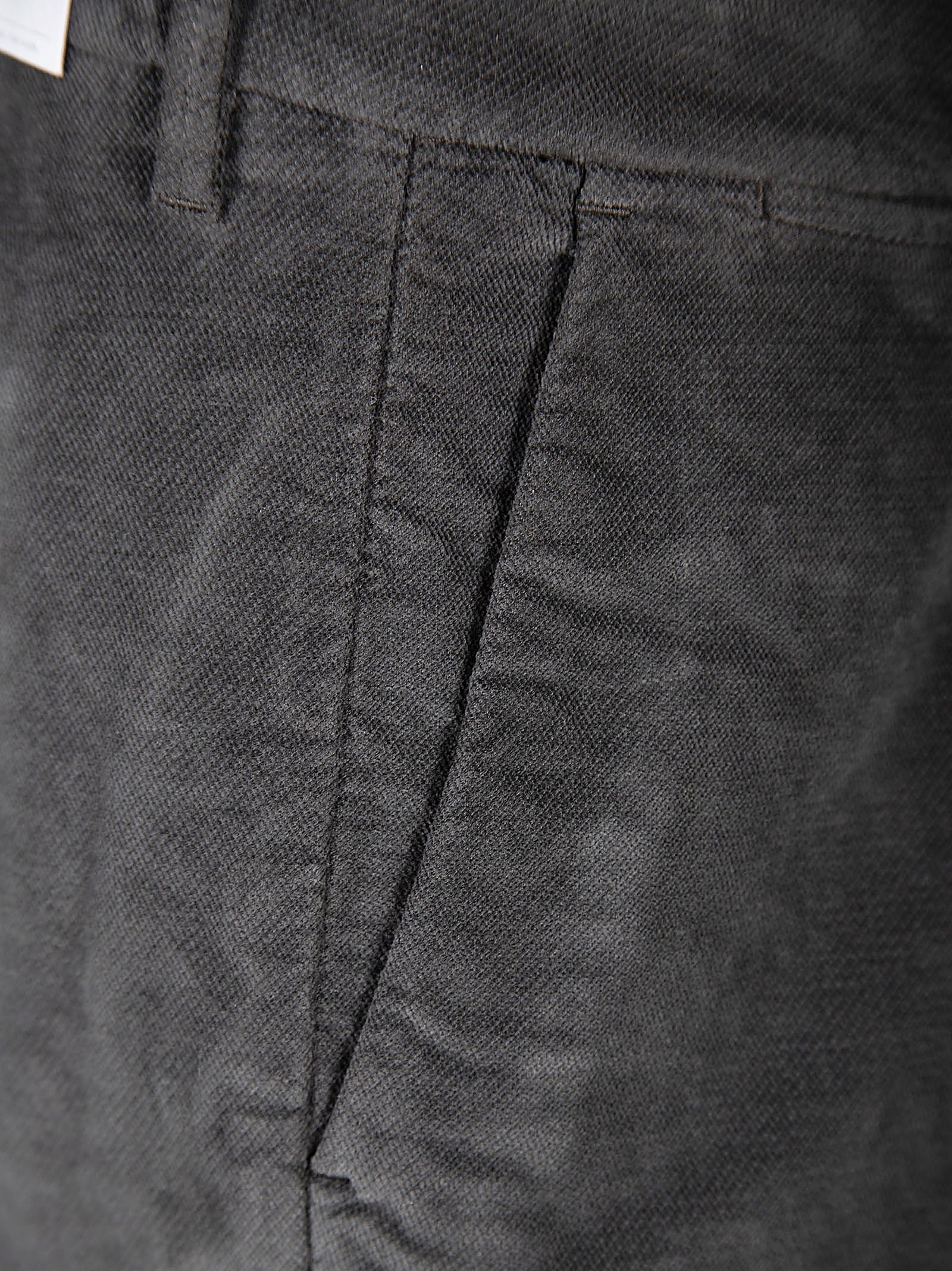 REHASH Men's Cotton Blend Trousers - Mini Fit