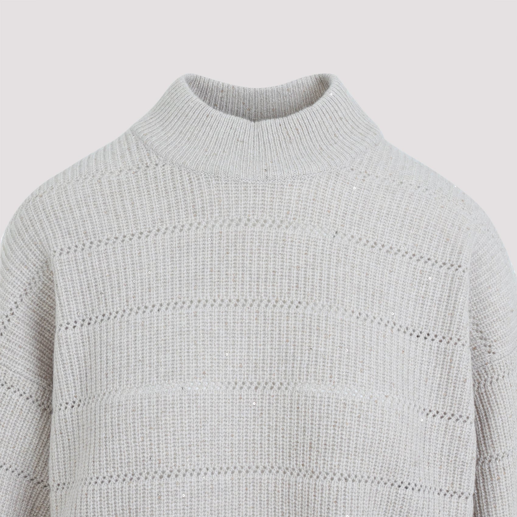 BRUNELLO CUCINELLI Luxurious Cashmere-Wool Blend Sweater