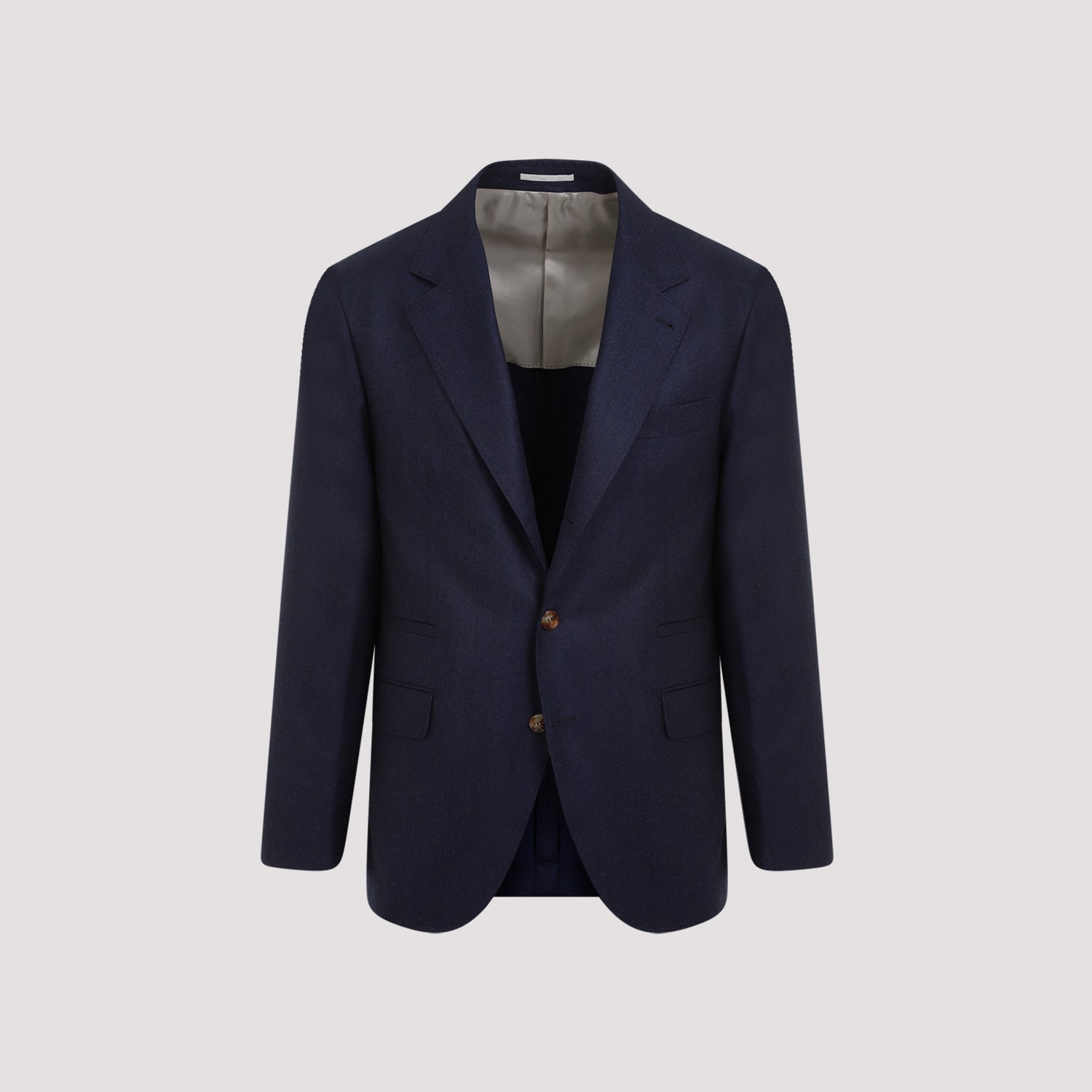 BRUNELLO CUCINELLI Effortlessly Stylish Virgin Wool Jacket for Men