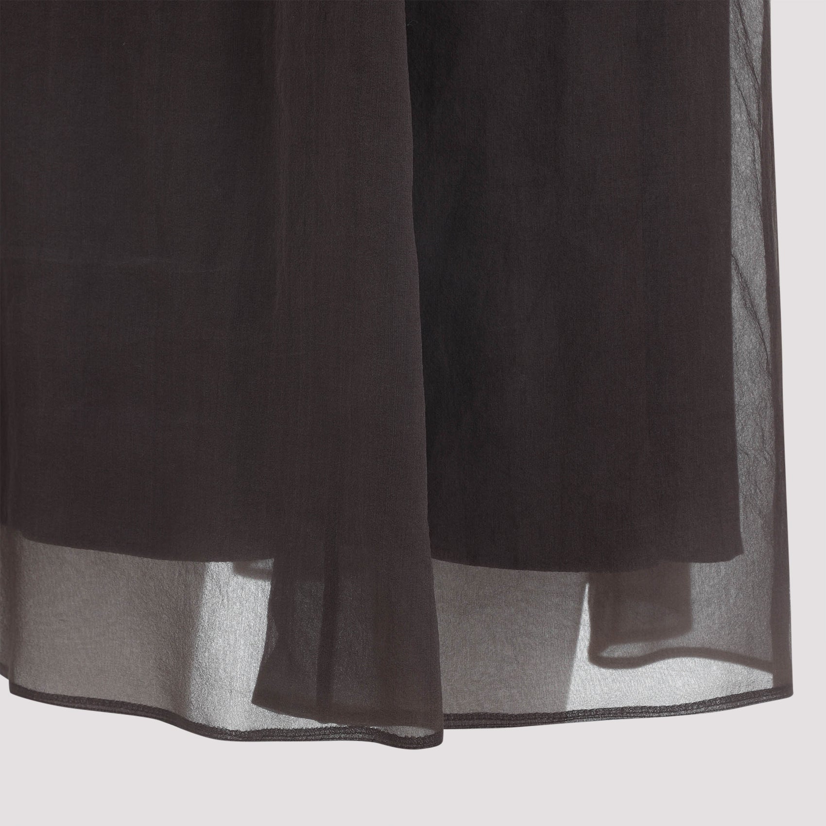 BRUNELLO CUCINELLI Elegant Silk Midi Skirt for Women