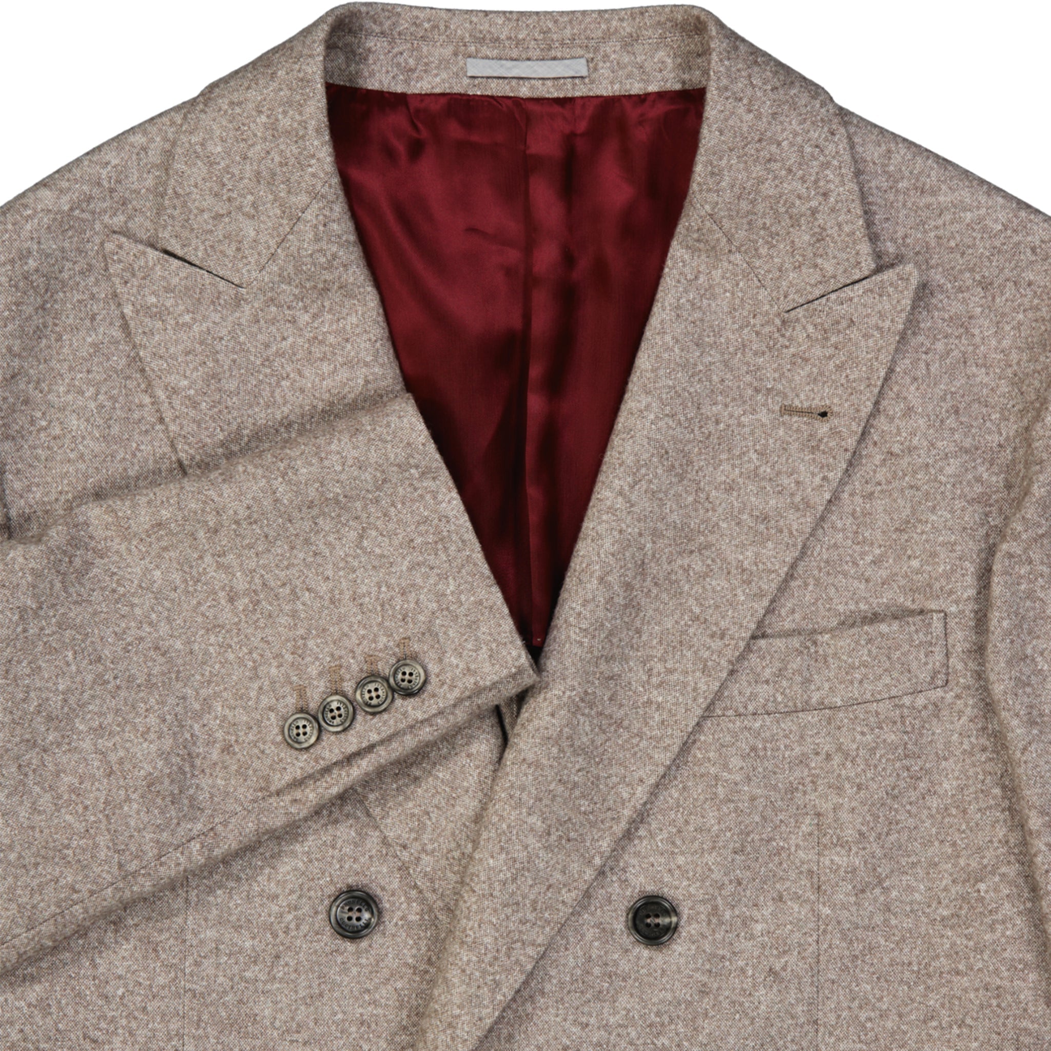 BRUNELLO CUCINELLI Double-Breasted Wool Jacket for Men