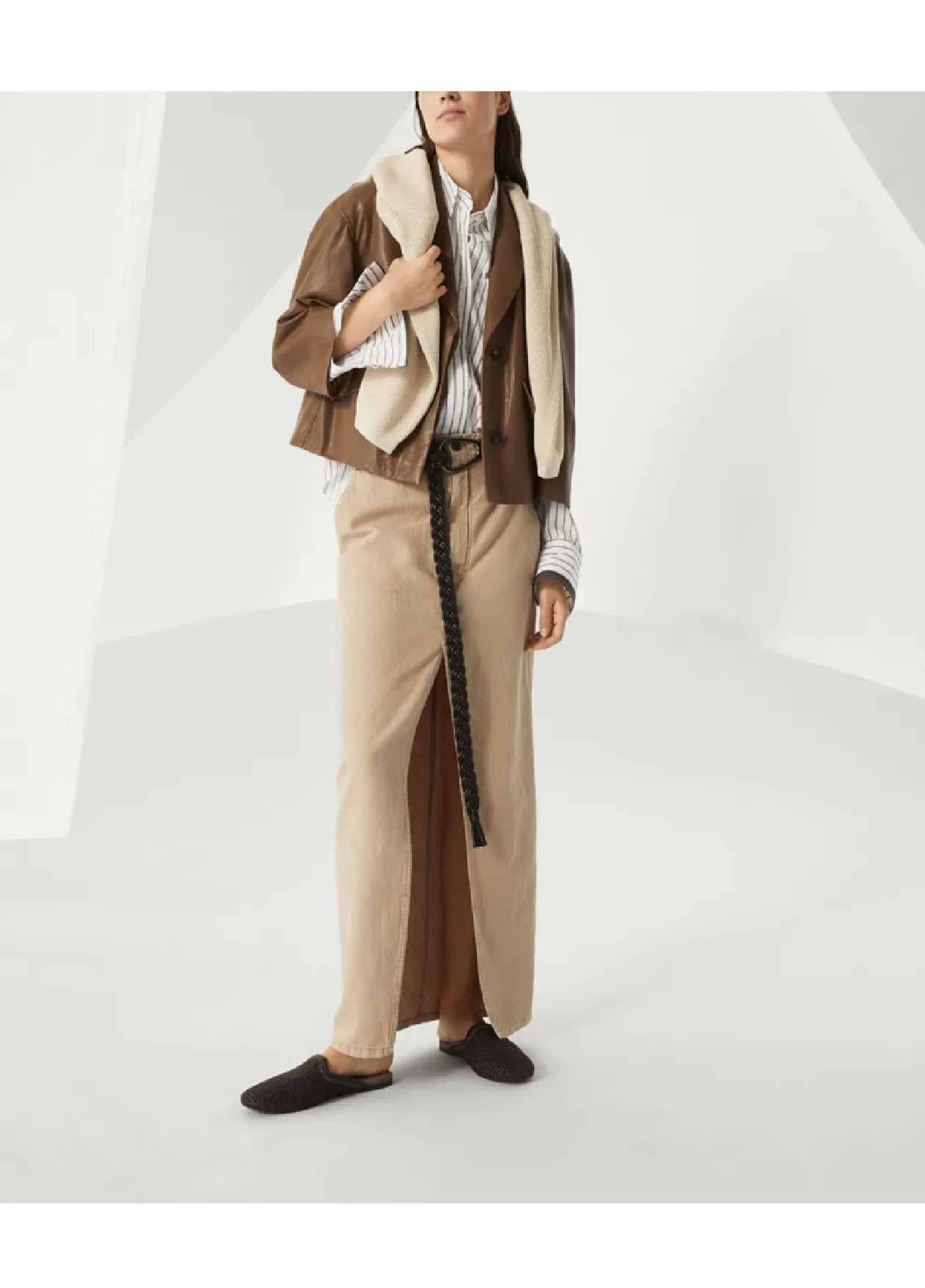 BRUNELLO CUCINELLI Elegant Cotton Shirt M/L for Women