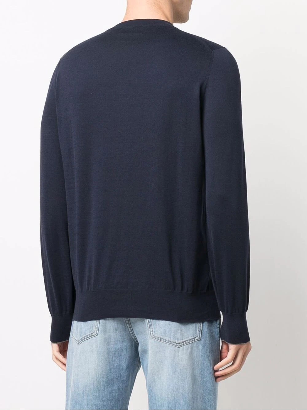 BRUNELLO CUCINELLI Round Neck Long Sleeve Knitwear for Men