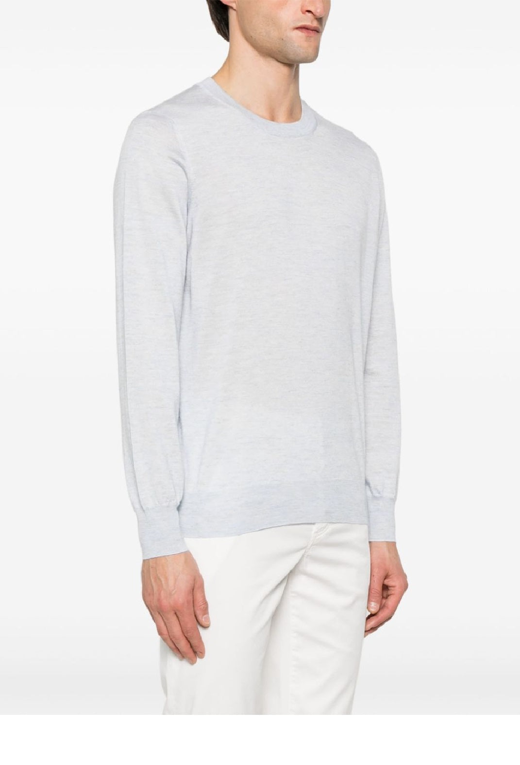 BRUNELLO CUCINELLI Crew Neck Long Sleeve Knitwear for Men