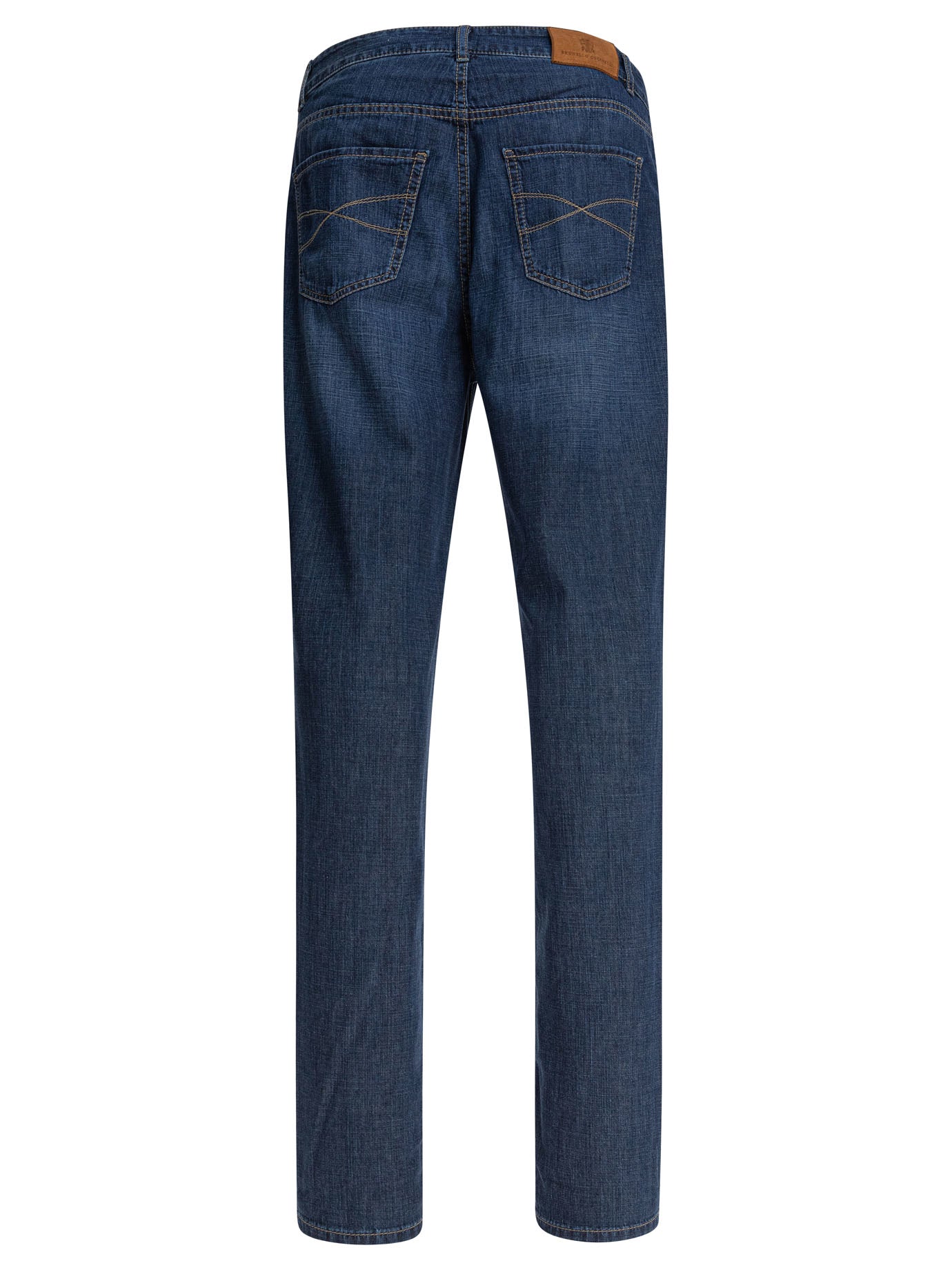 BRUNELLO CUCINELLI Classic Fit Cotton Jeans for Men - Spring Summer 25