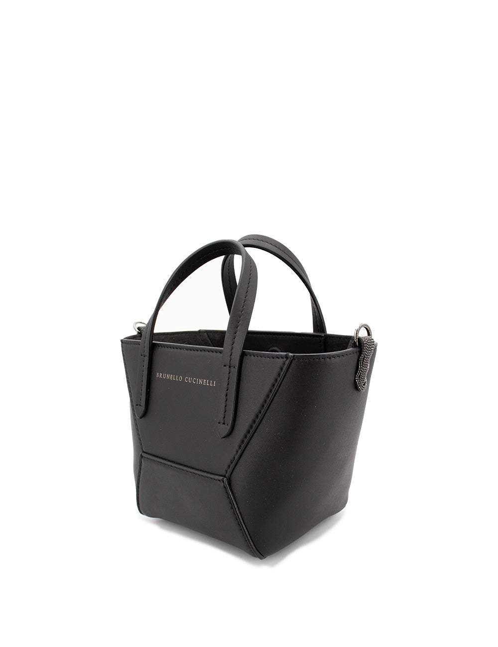 BRUNELLO CUCINELLI Leather Handbag 20x13x11 cm - Contemporary Design