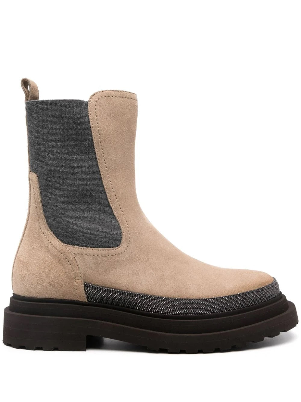 BRUNELLO CUCINELLI Luxurious Leather Ankle Boots for Women