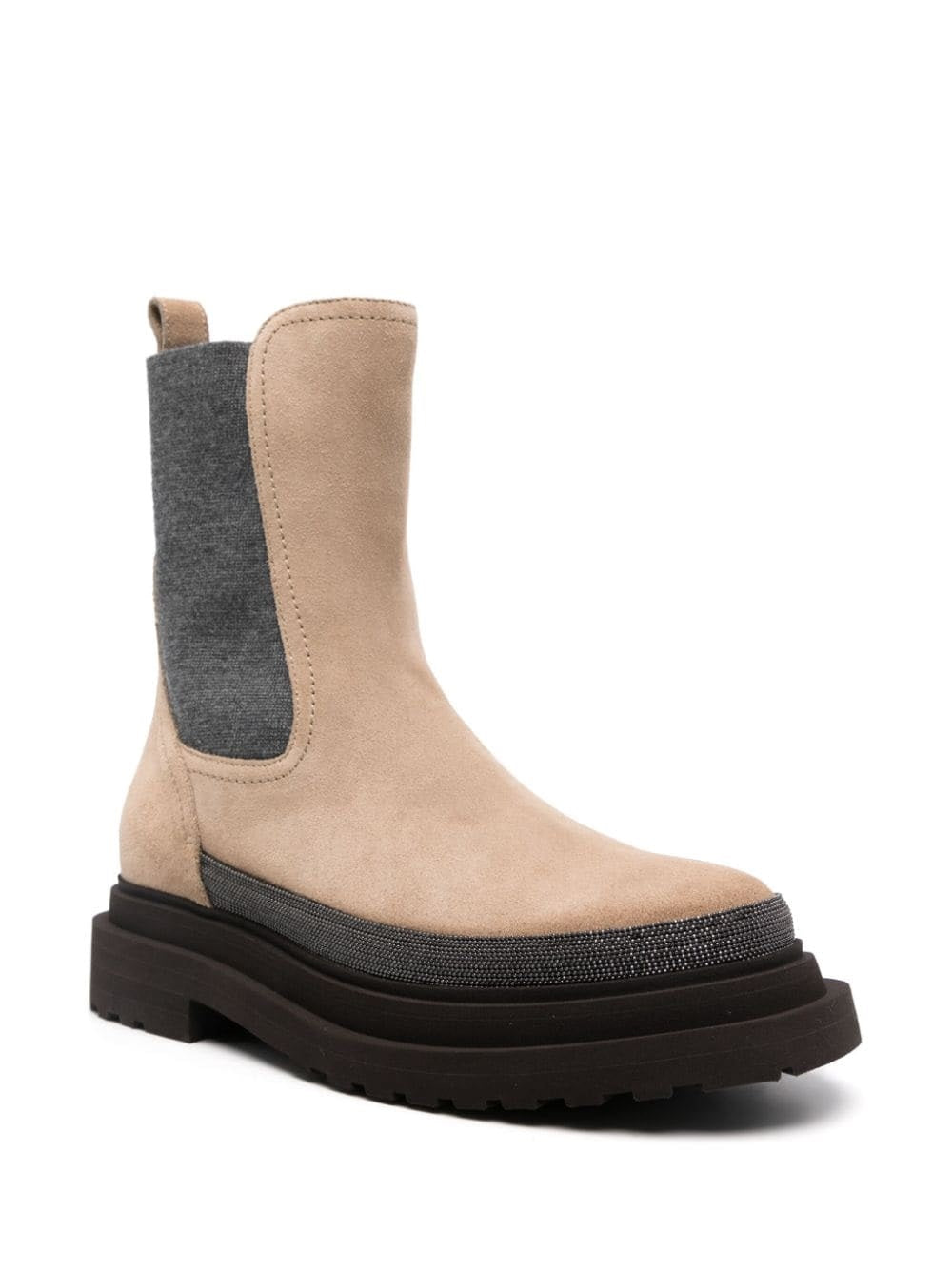 BRUNELLO CUCINELLI Luxurious Leather Ankle Boots for Women