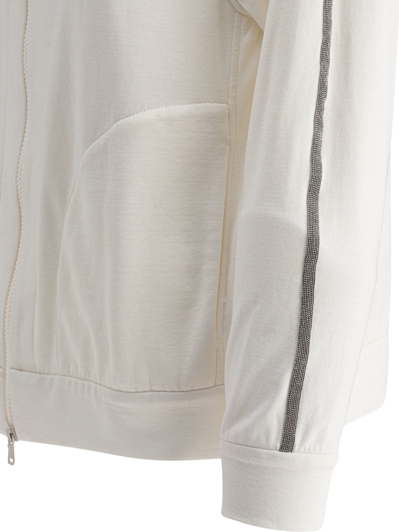 BRUNELLO CUCINELLI Luxurious Cotton-Silk Blend Sweatshirt for Women