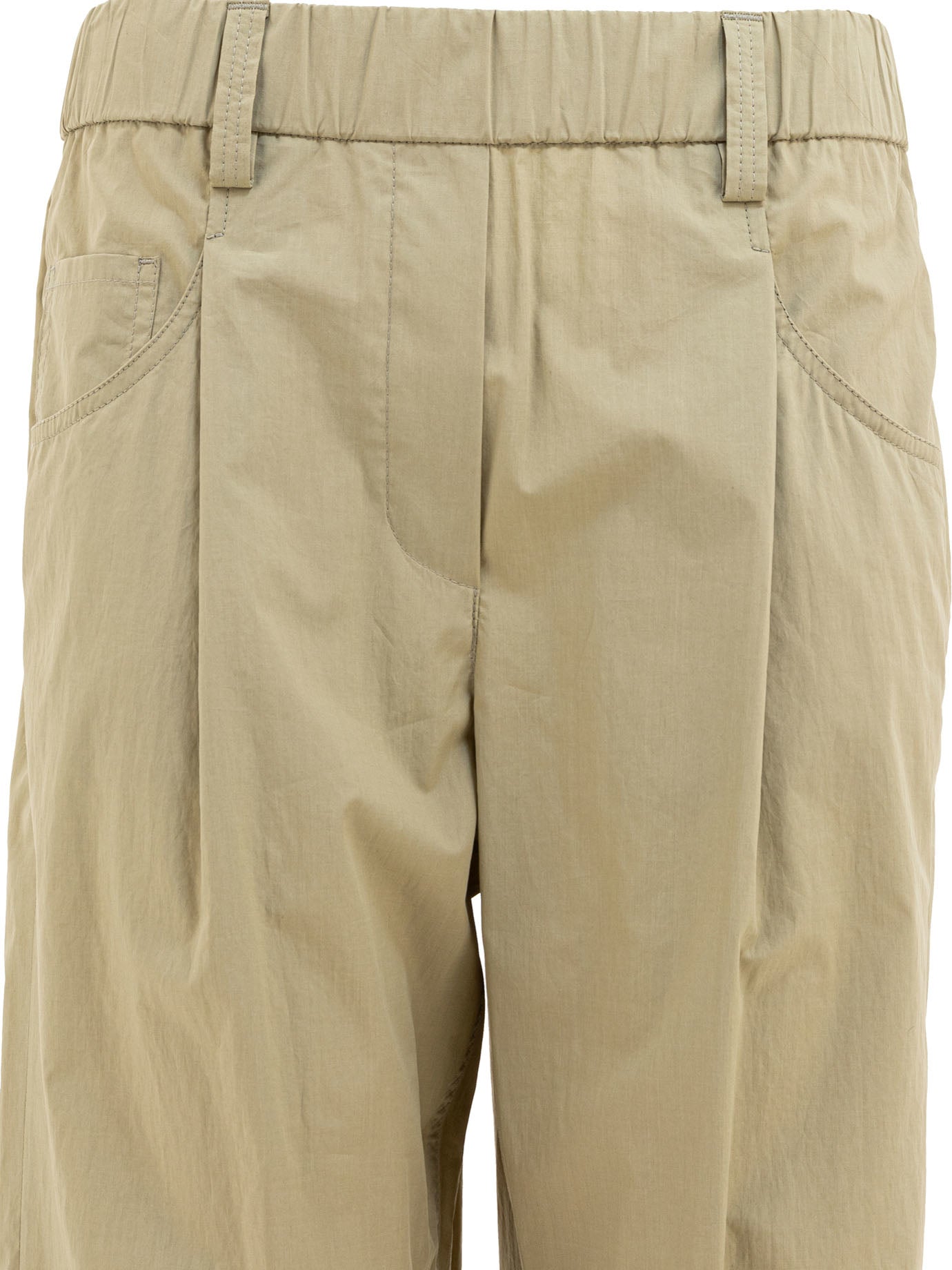 BRUNELLO CUCINELLI Elegant Women's Trousers - Spring Summer 25