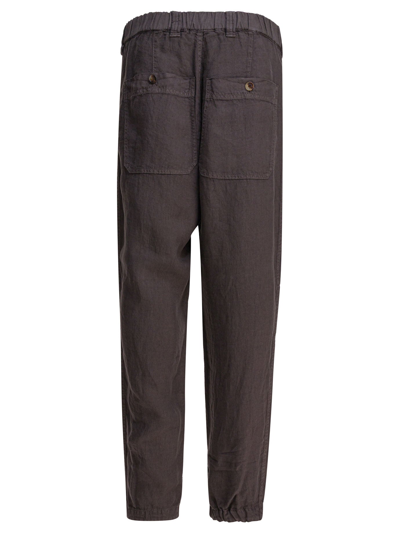 BRUNELLO CUCINELLI Linen Trousers for Men - Spring Summer 25 Collection