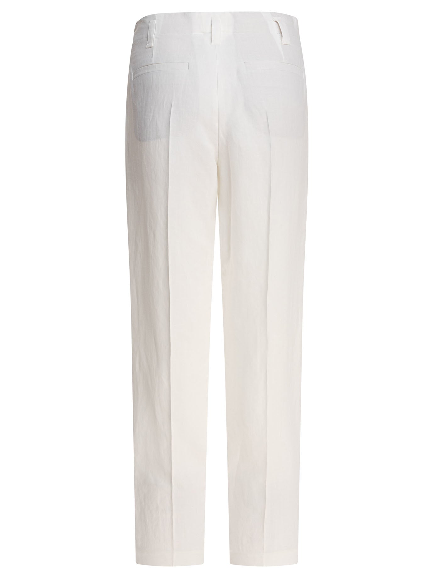 BRUNELLO CUCINELLI Comfortable Women's Trousers for Spring Summer 25