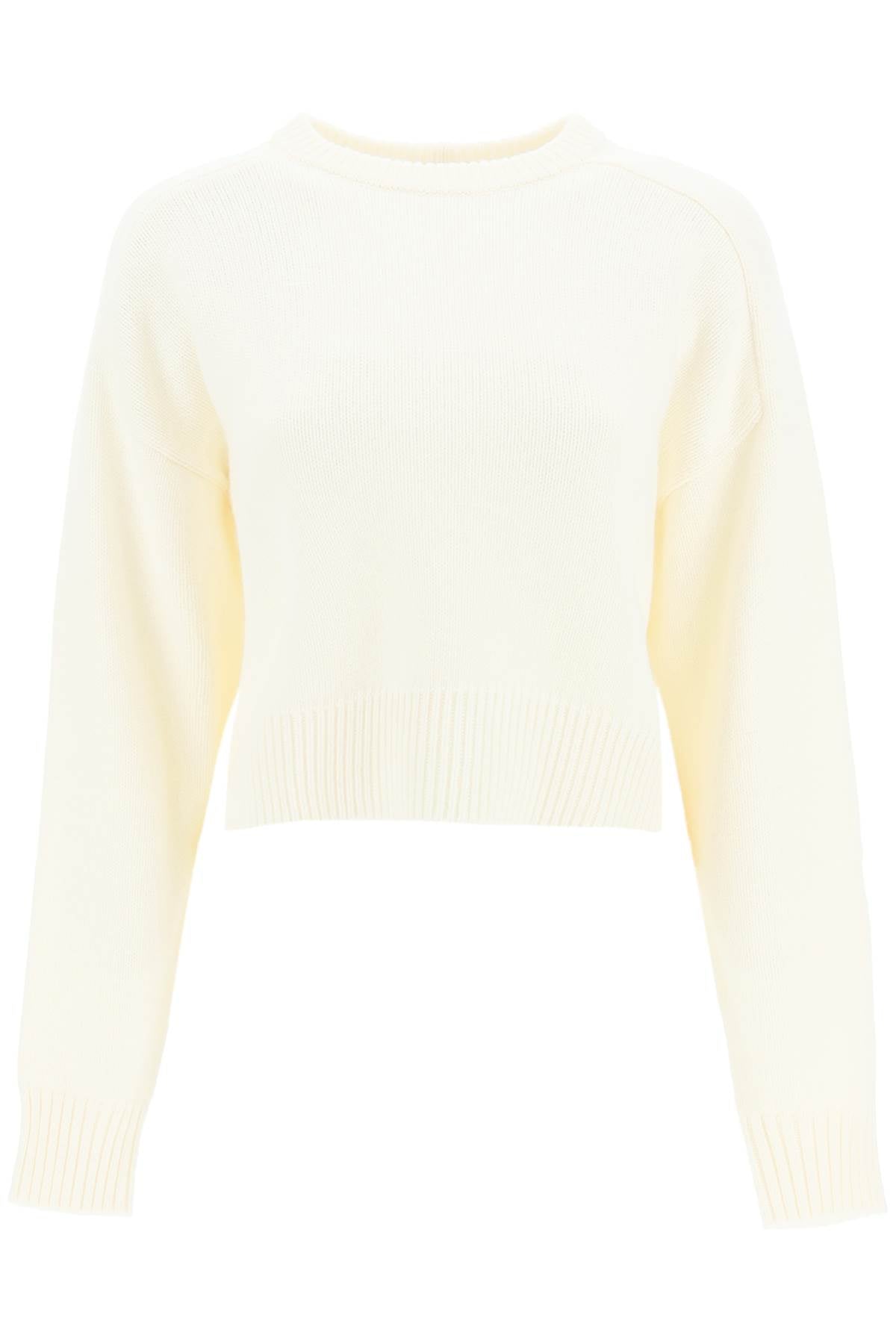 LOULOU Oversized Wool Blend Bruzzi Sweater