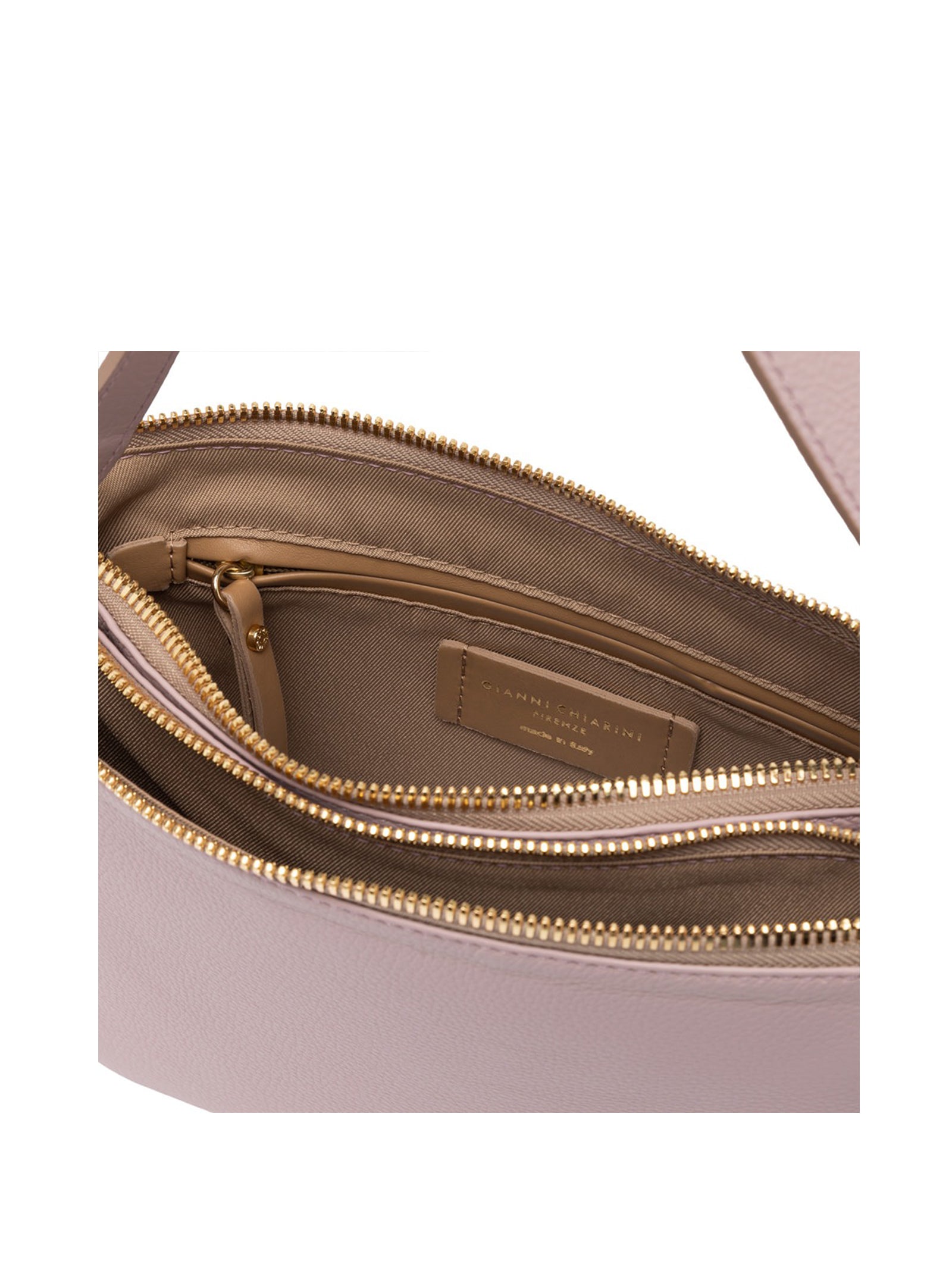 GIANNI CHIARINI Frida Mini Shoulder Handbag in Matte Leather