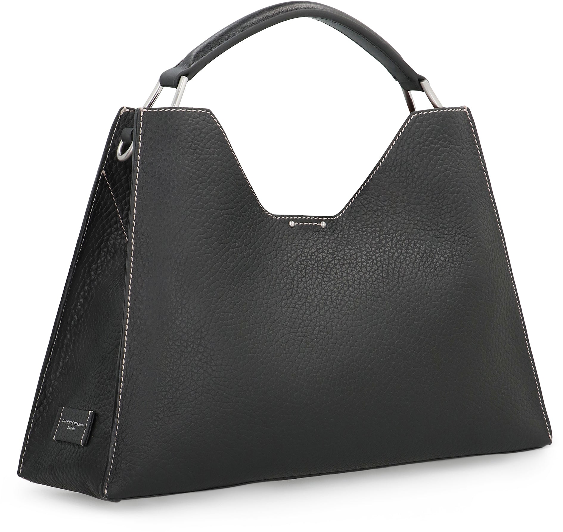 GIANNI CHIARINI Aurora Leather Handbag 42x30x10 cm