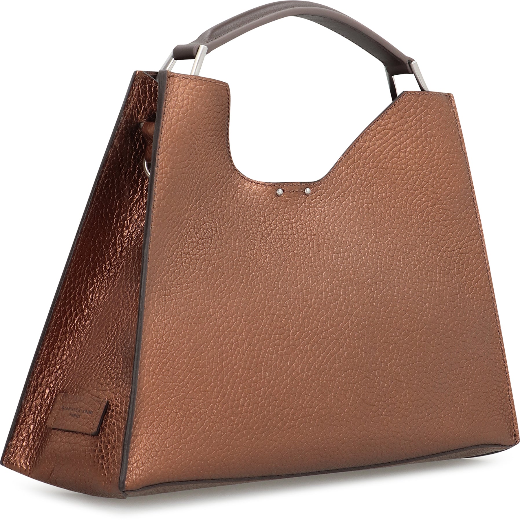 GIANNI CHIARINI Aurora Leather Handbag - 42 cm x 30 cm x 10 cm