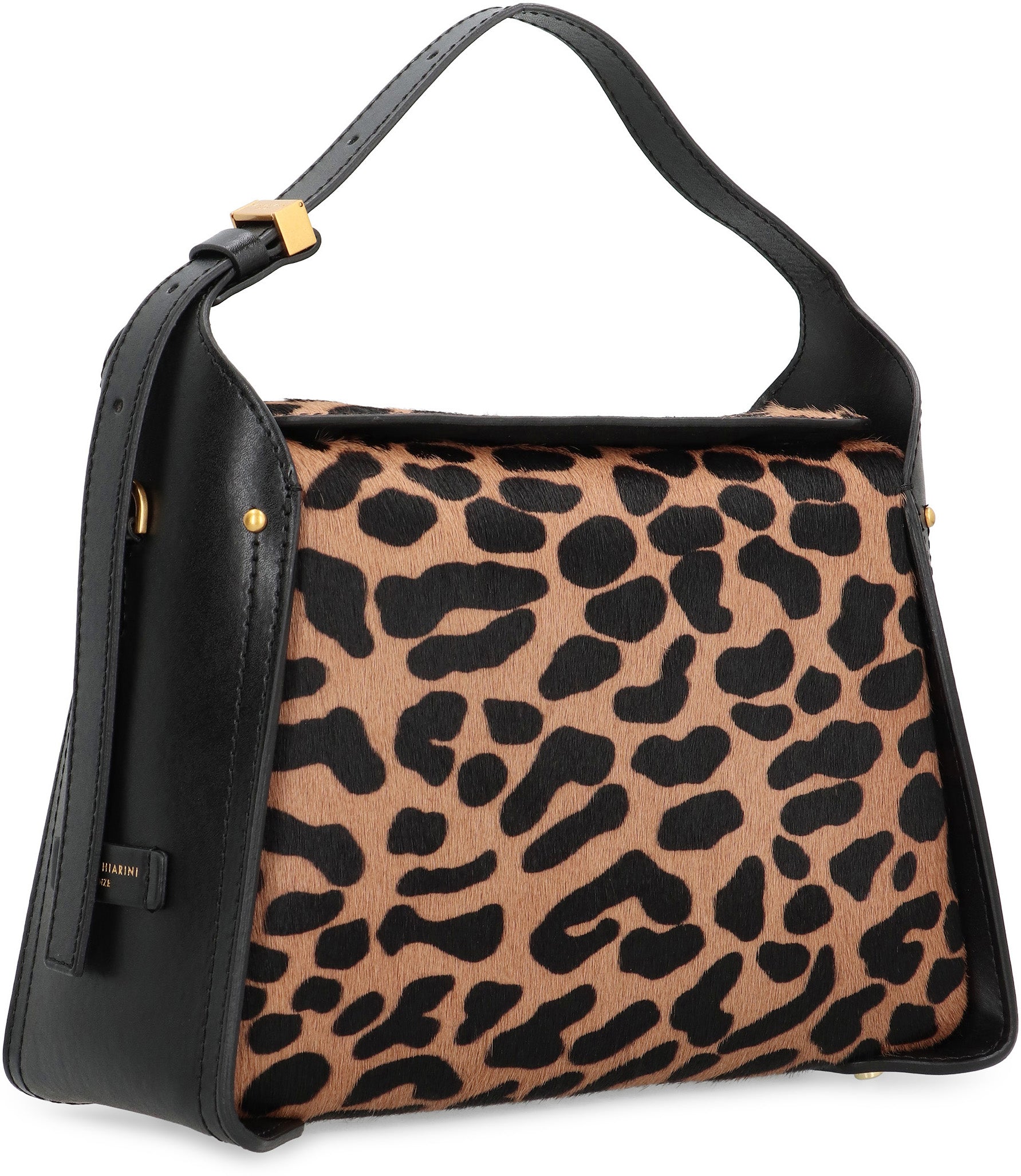 GIANNI CHIARINI Mini Leopard Print Handbag