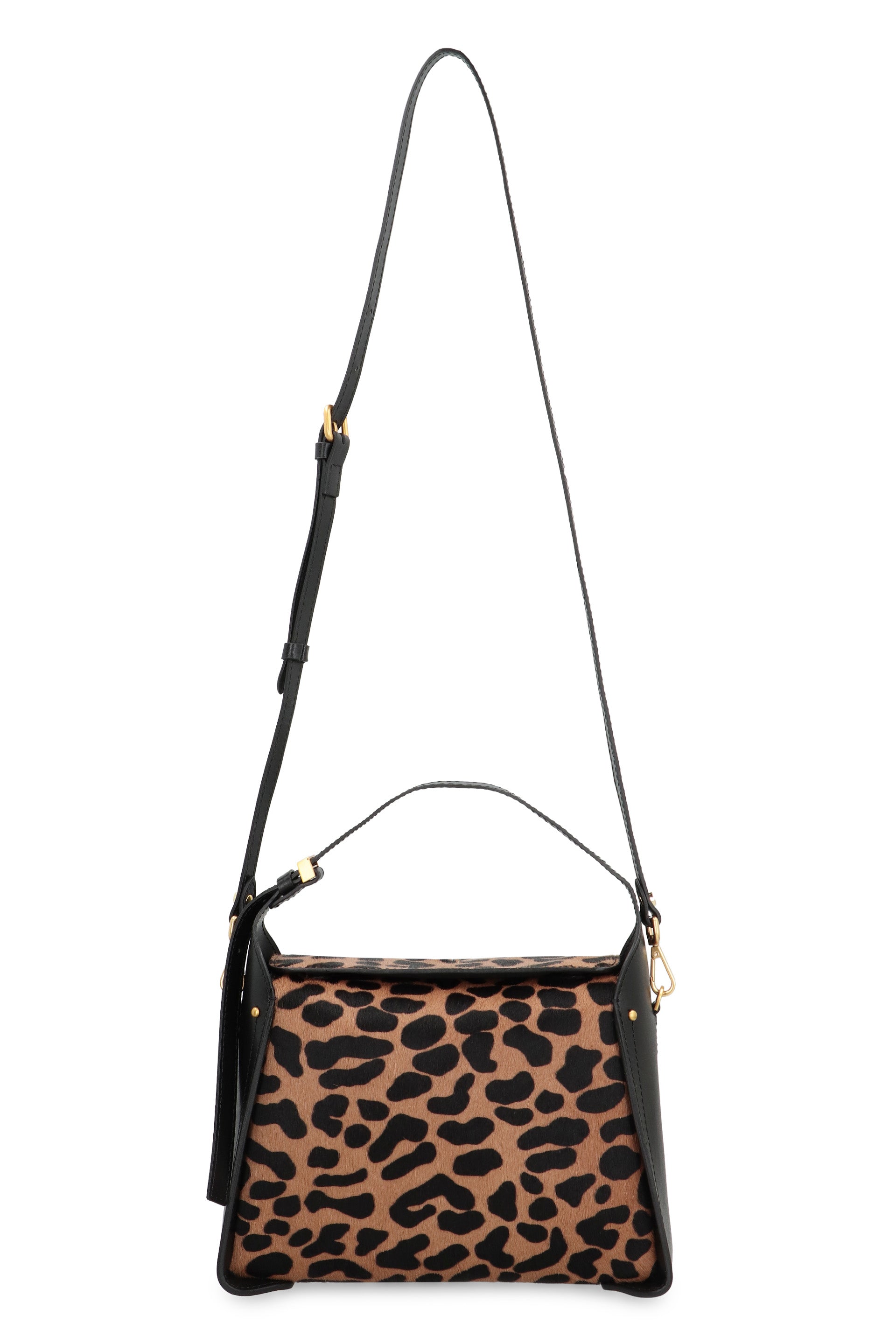 GIANNI CHIARINI Mini Leopard Print Handbag