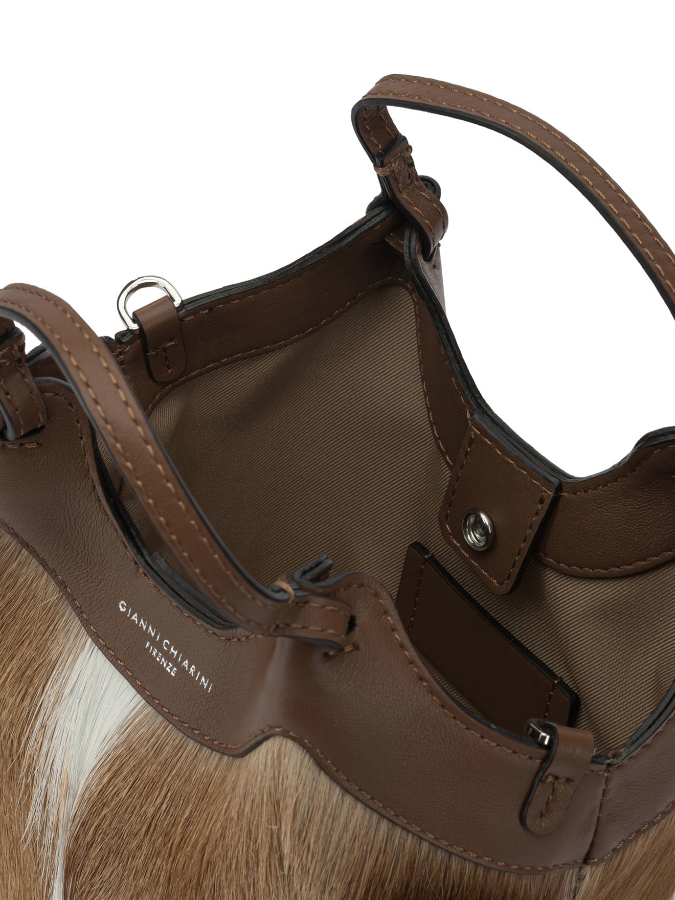 GIANNI CHIARINI Chic Leather Handbag - Women's Mini Style