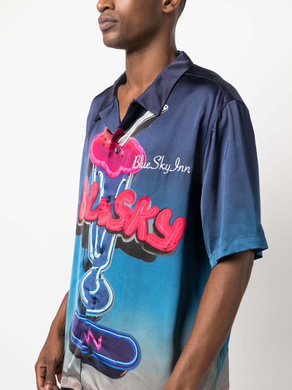 BLUE SKY INN Graphic-Print Short-Sleeve Shirt