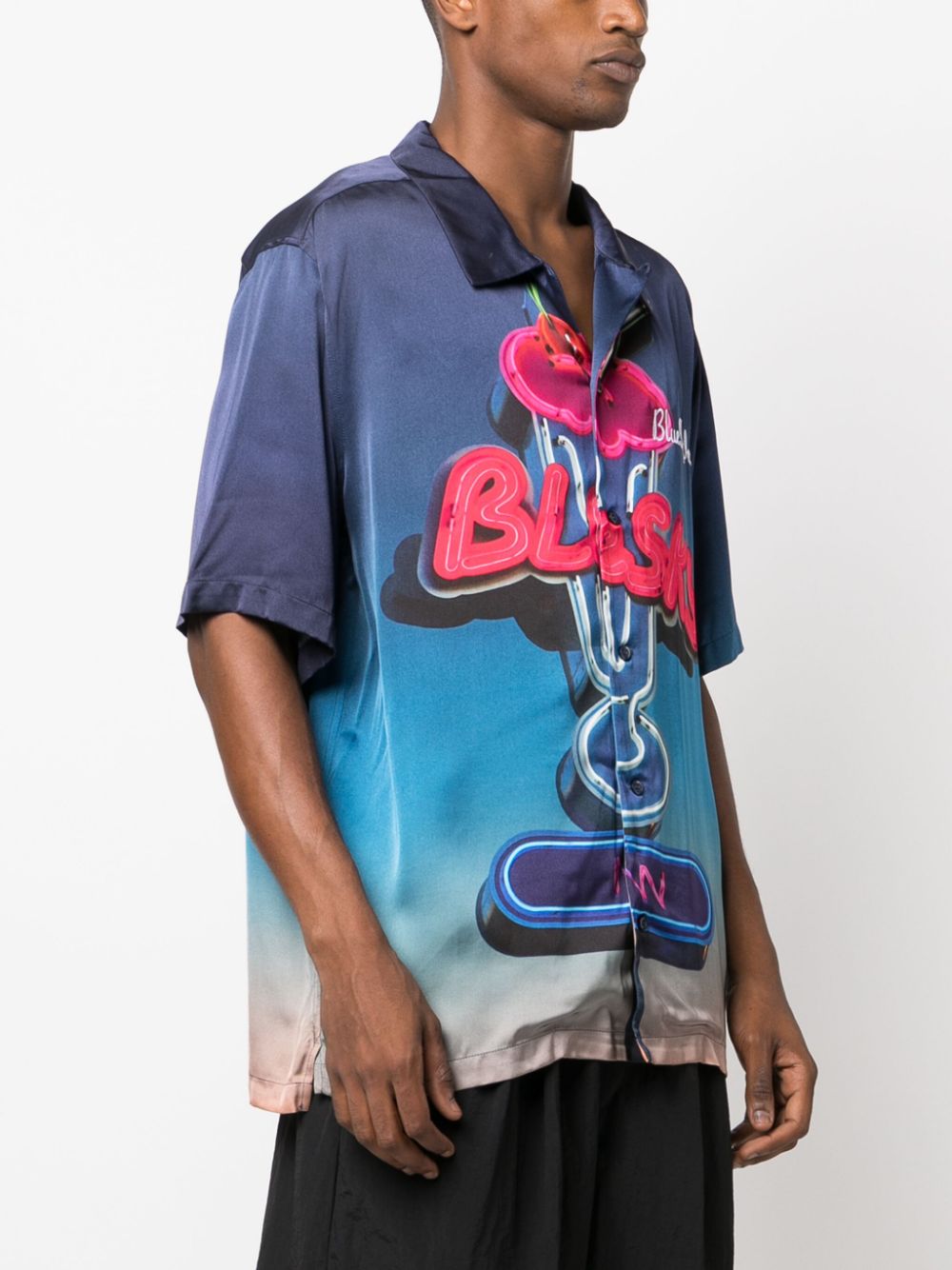 BLUE SKY INN Graphic-Print Short-Sleeve Shirt