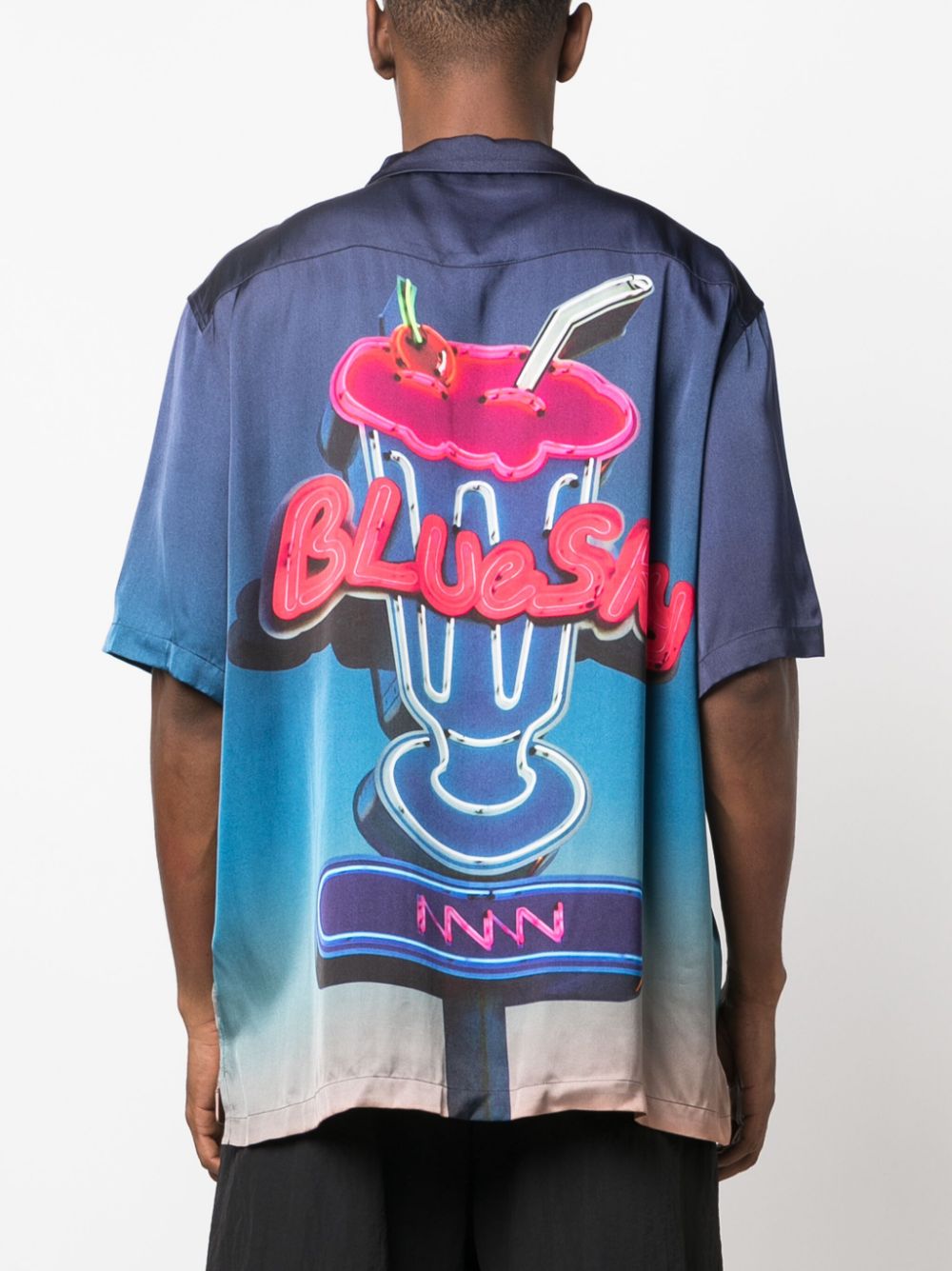 BLUE SKY INN Graphic-Print Short-Sleeve Shirt