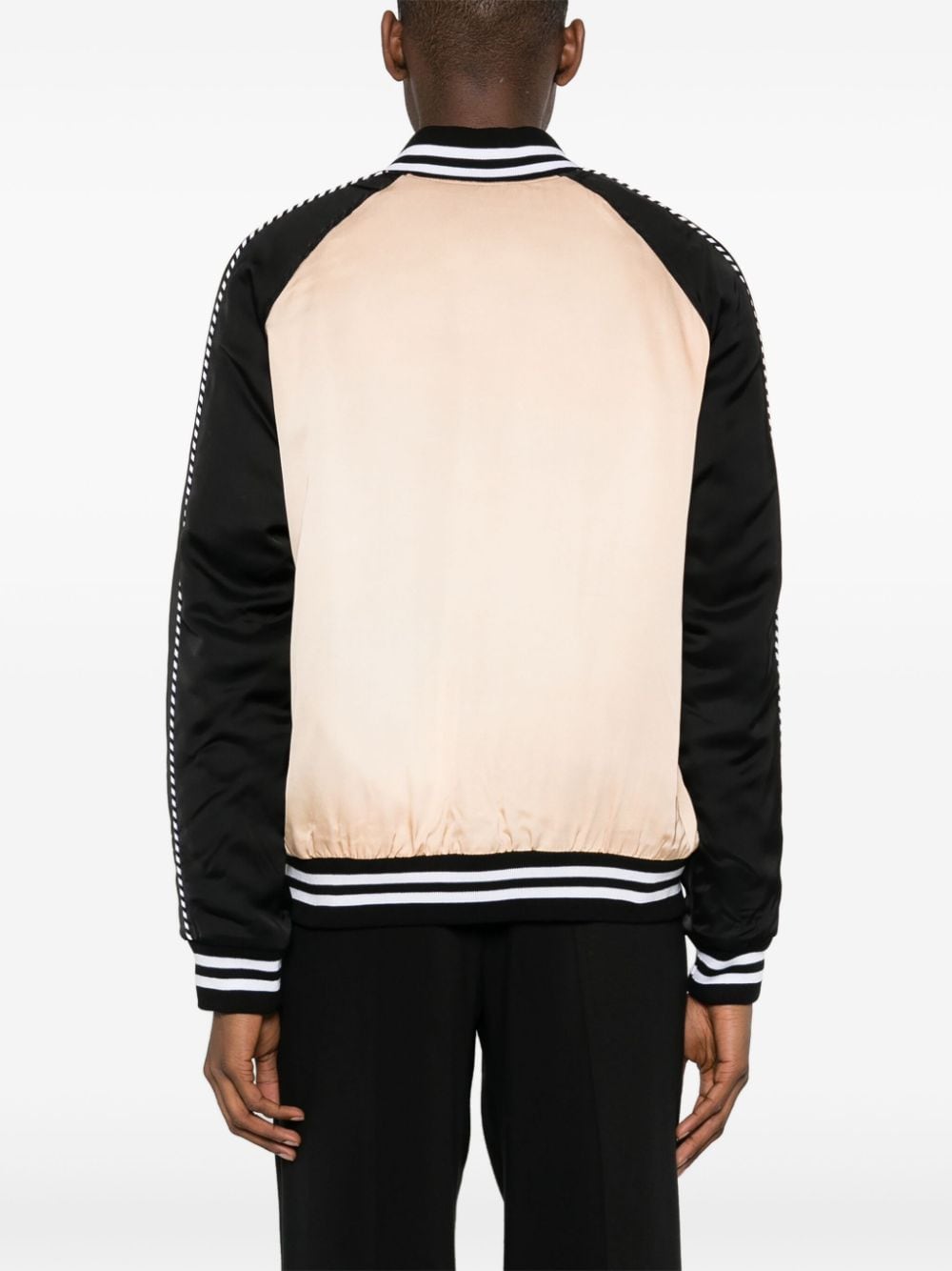 BLUE SKY INN Varsity Jacket with Padded Design for Men