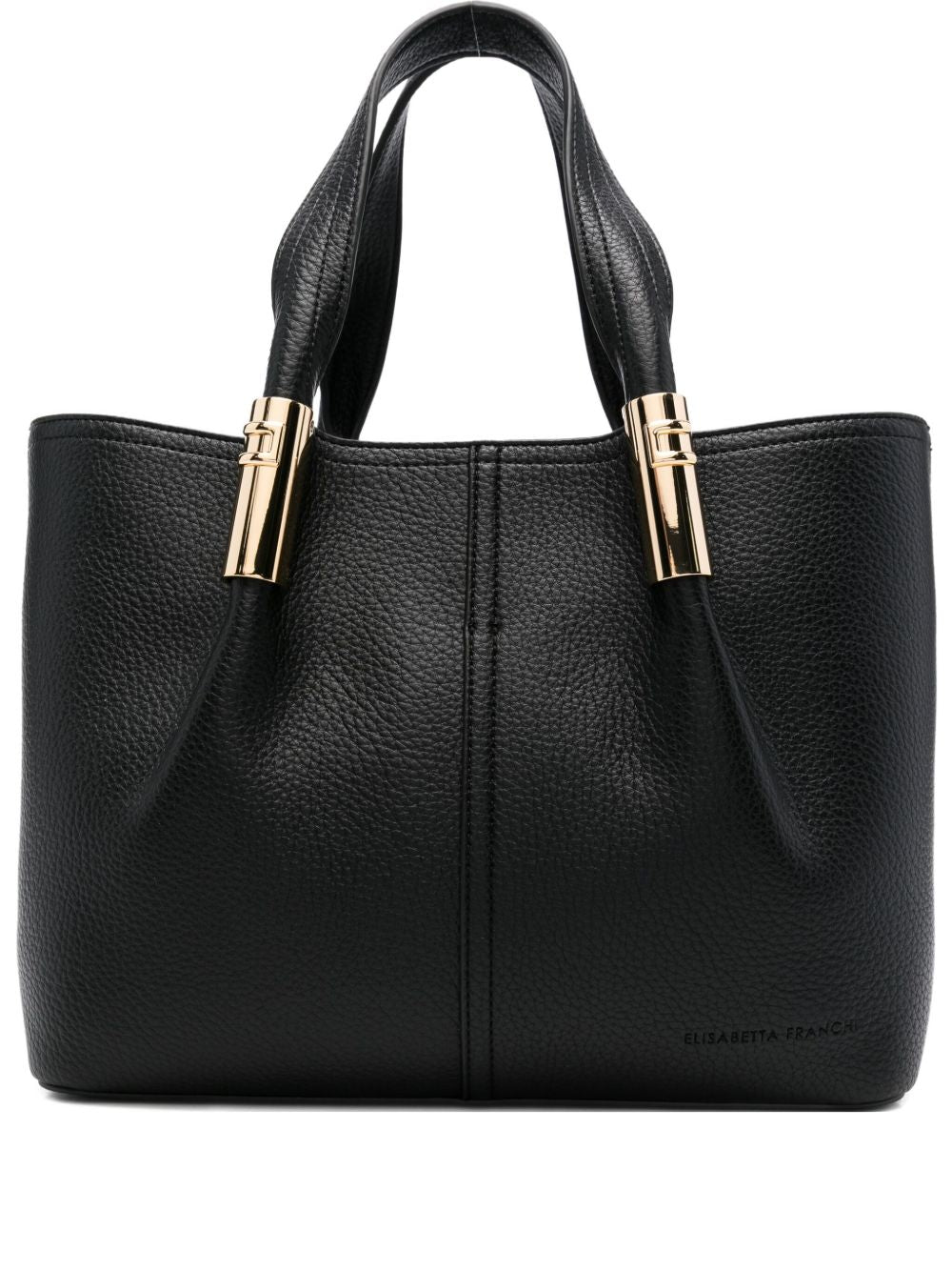 ELISABETTA FRANCHI Medium Tote Handbag with Logo Details