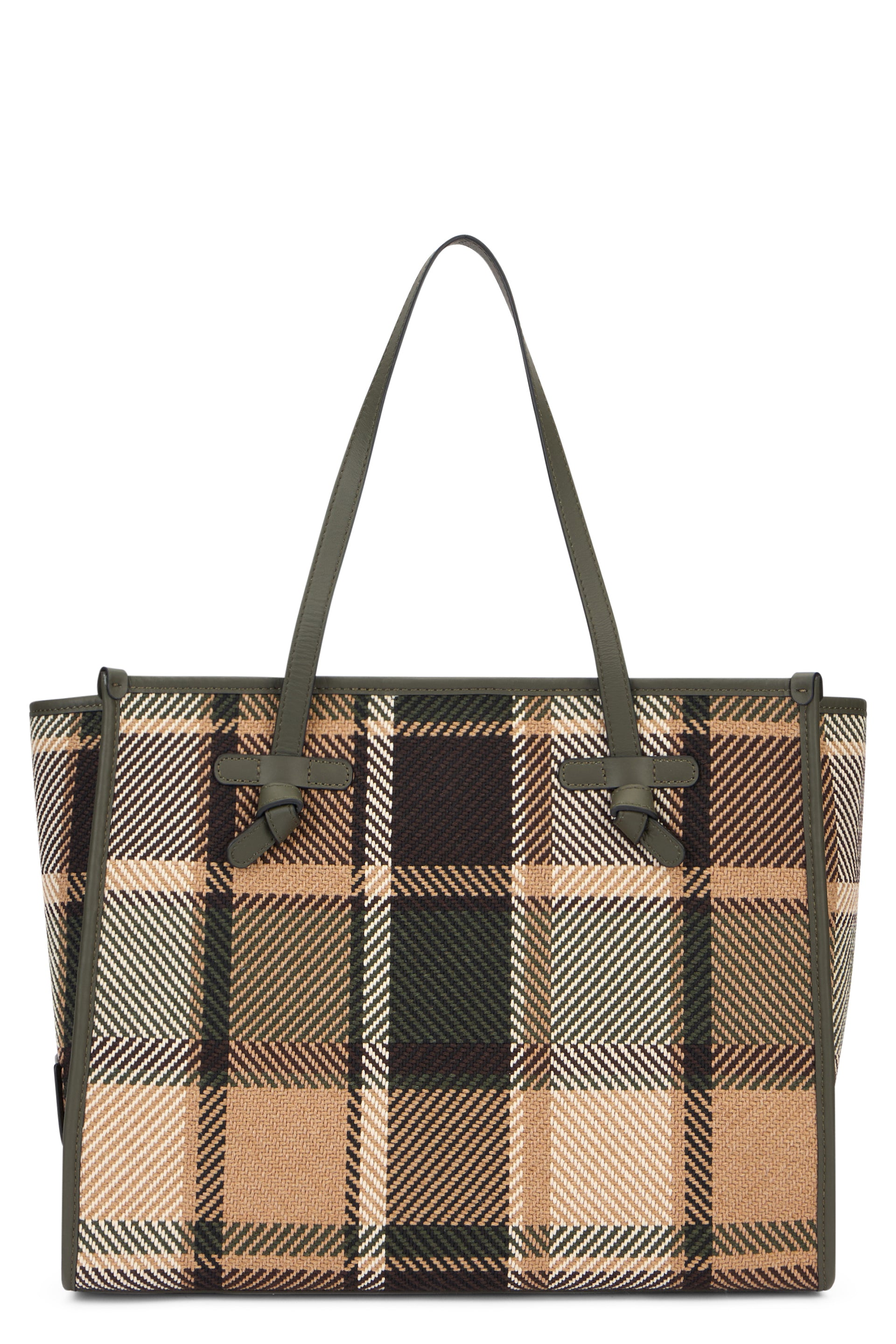 GIANNI CHIARINI Marcella Fabric Tote Handbag - 38 cm x 31 cm x 16 cm