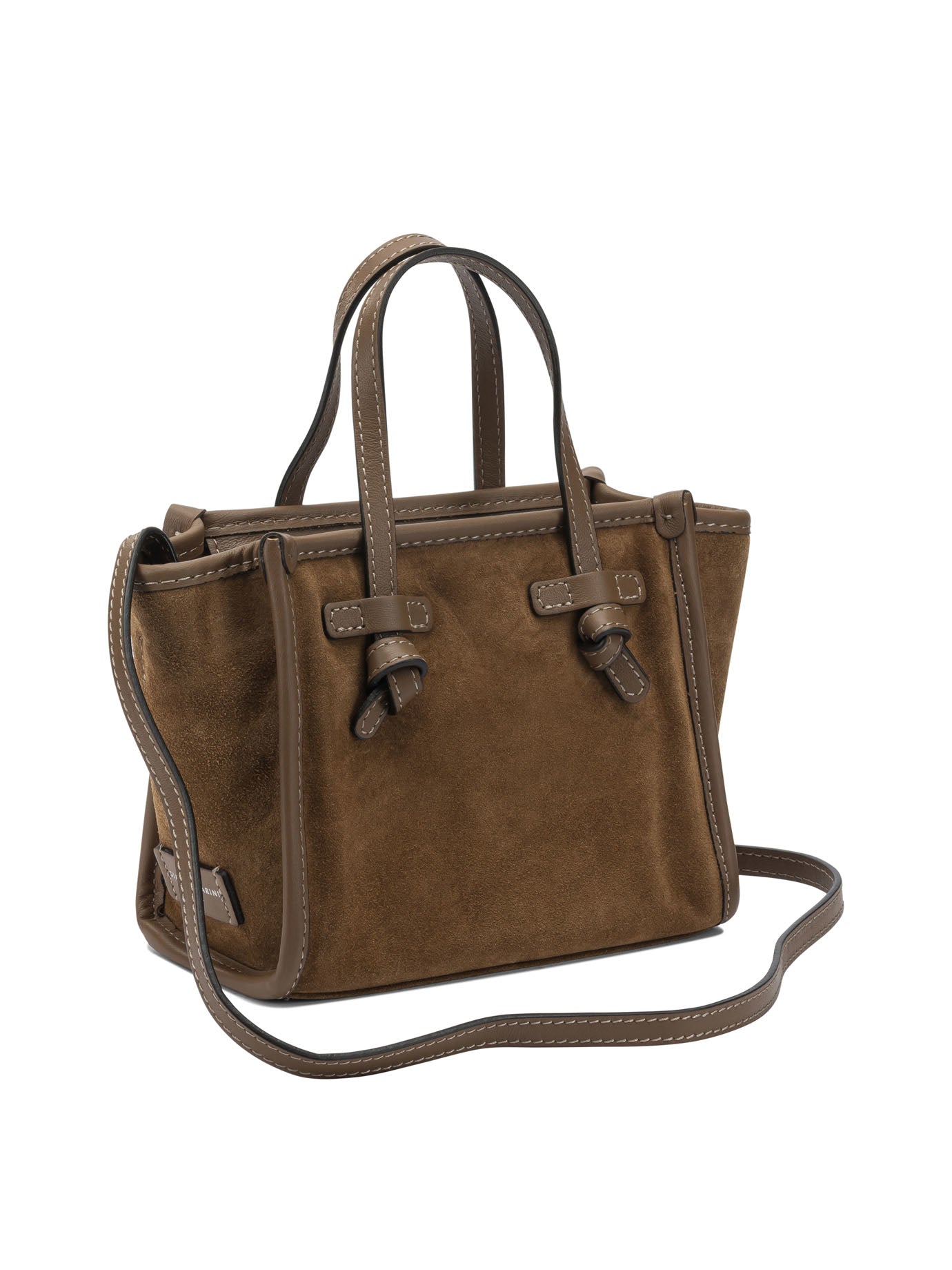 GIANNI CHIARINI Suede Leather Handbag – Fall/Winter 2025 Collection