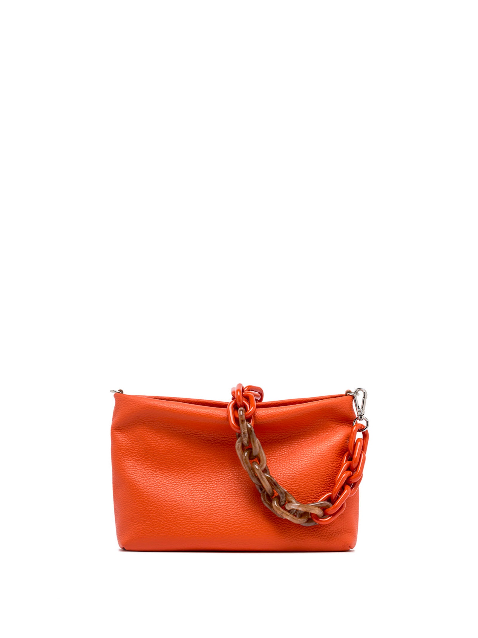 GIANNI CHIARINI Mini Brenda Clutch Handbag with Resin Chain
