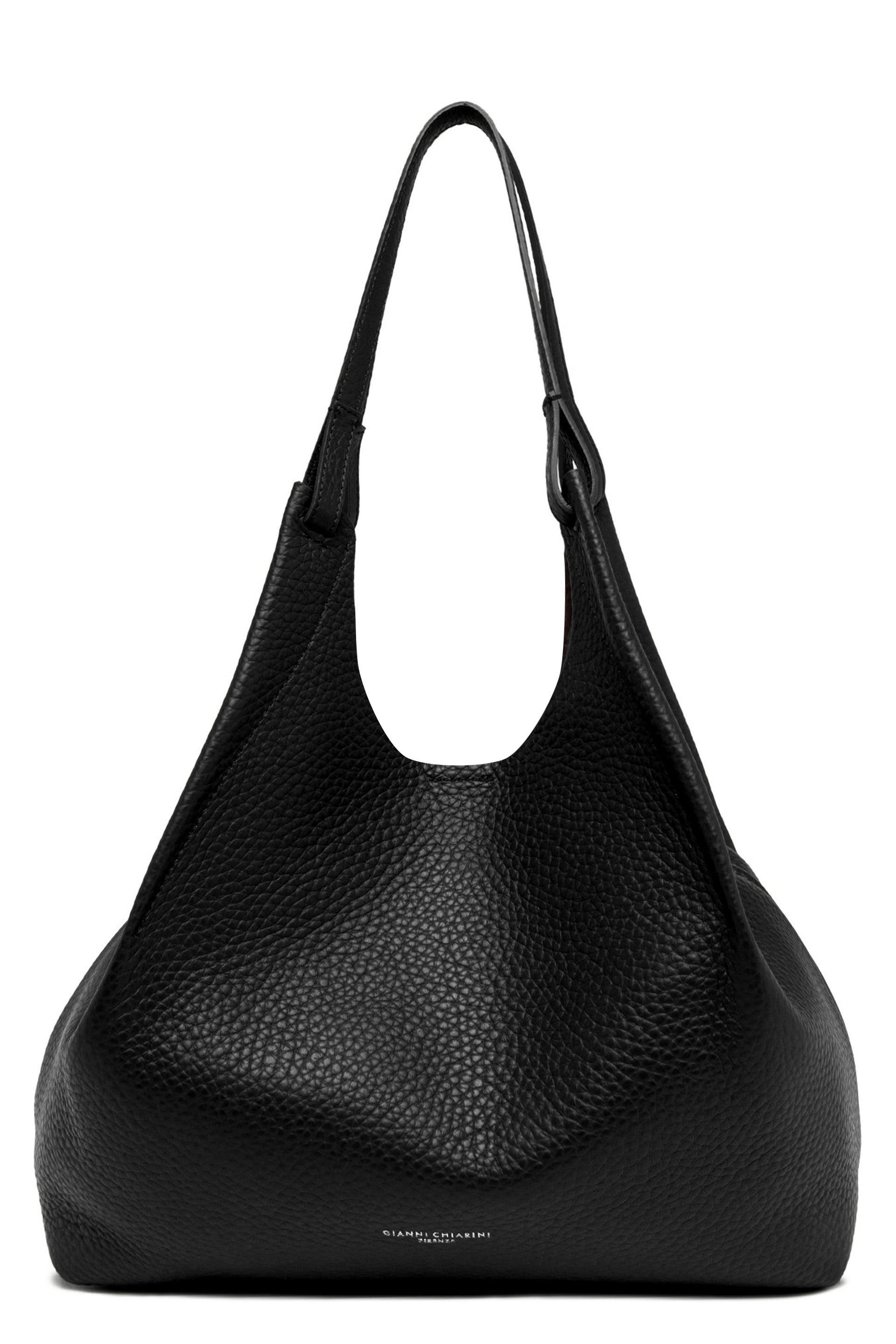 GIANNI CHIARINI Mini Hammered Leather Handbag