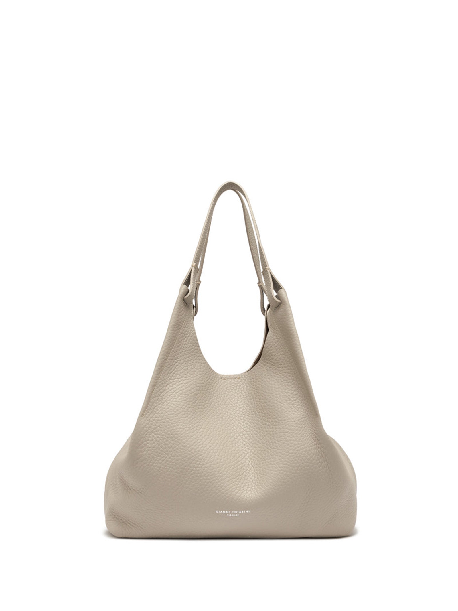 GIANNI CHIARINI Mini Hammered Leather Handbag