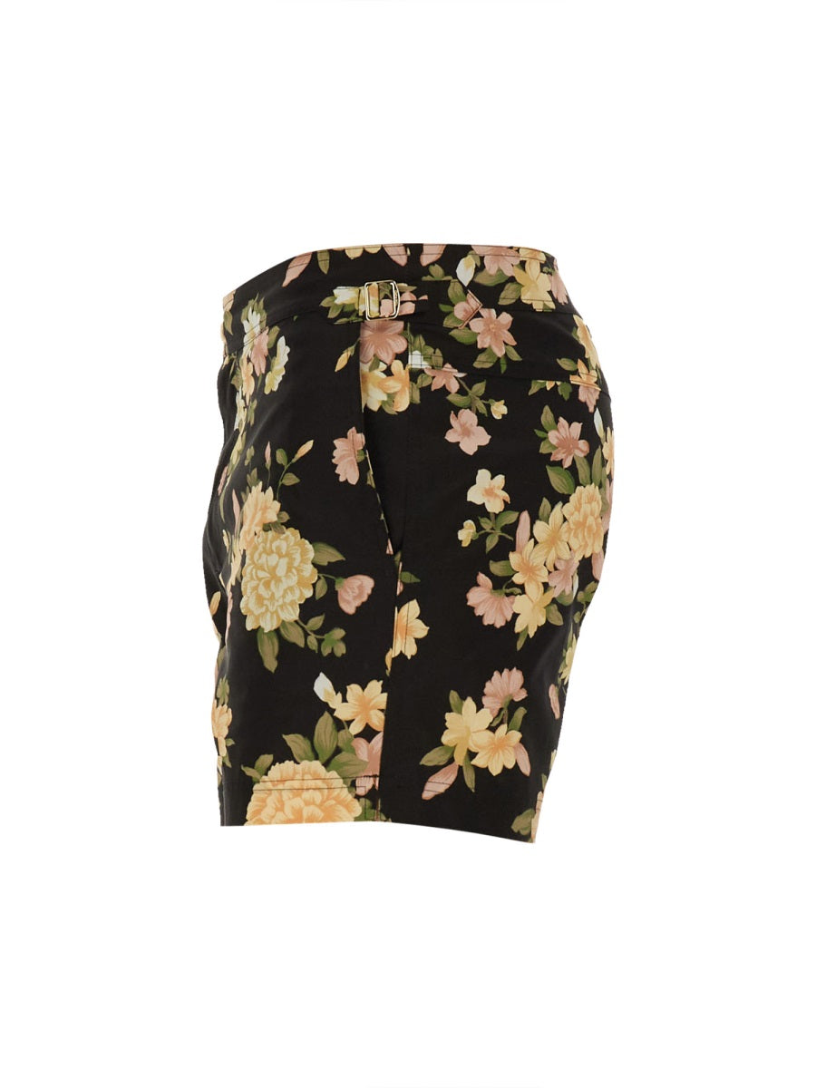 TOM FORD Floral Costume Shorts for Men