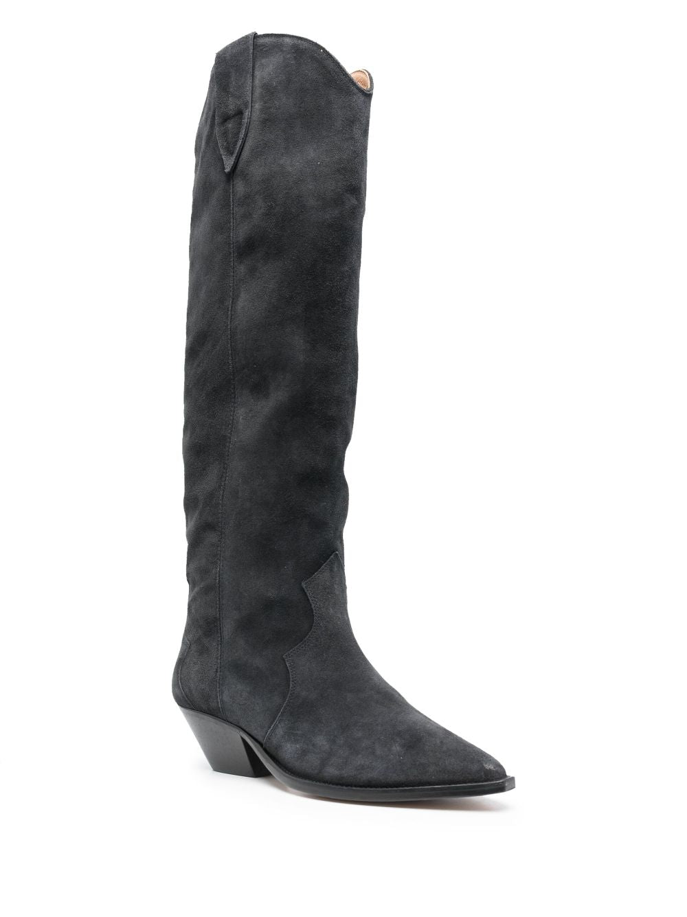 ISABEL MARANT Chic Suede Leather Boots for Women - Faded Effect, Pointed Toe