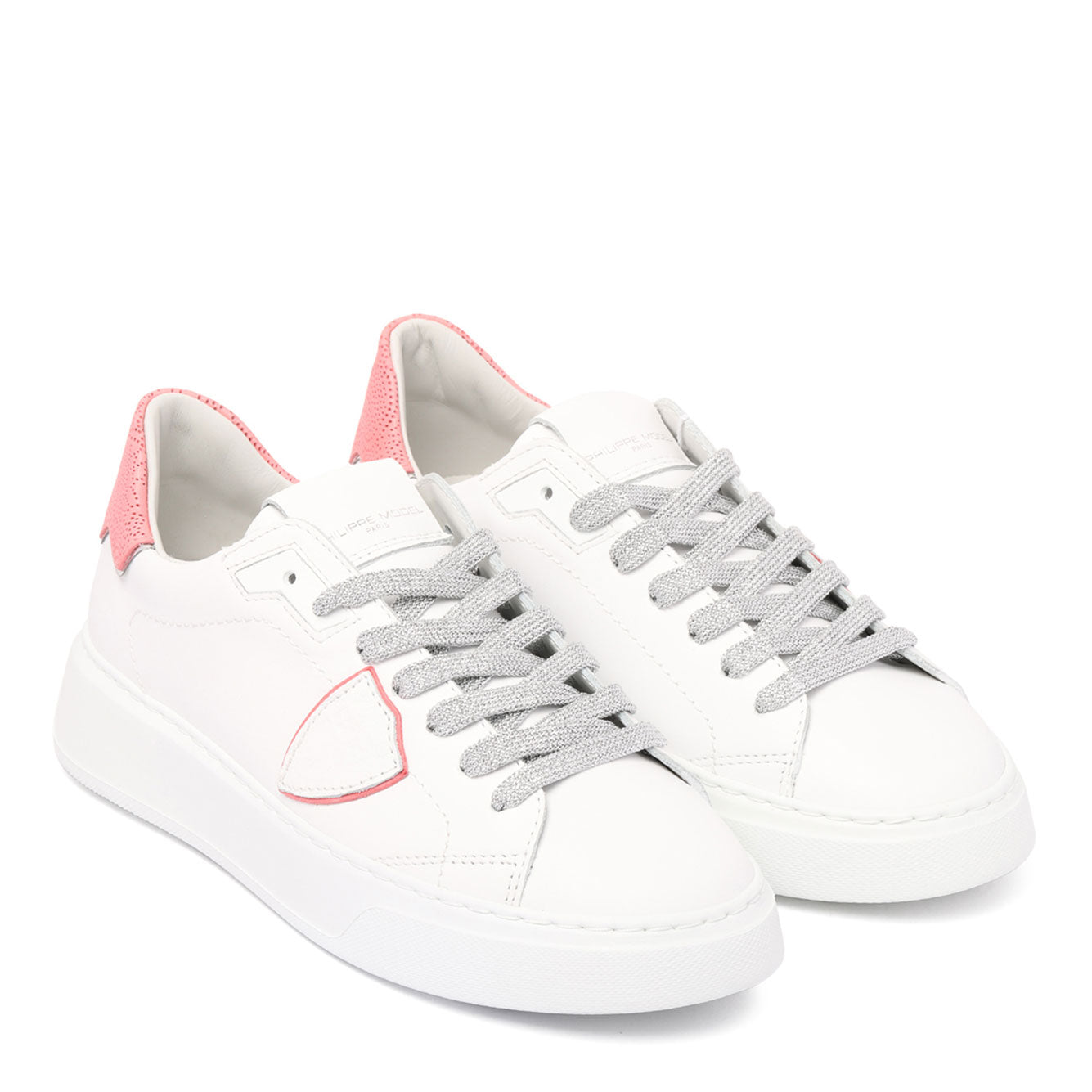 PHILIPPE MODEL PARIS Leather Sneakers for Women - SS25 Collection