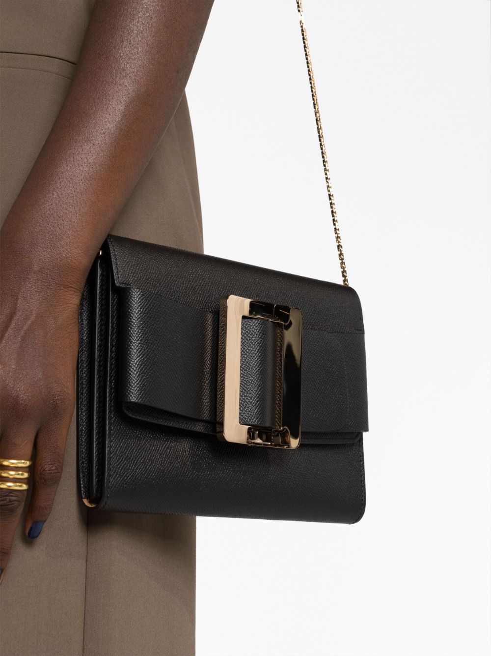 BOYY Mini Buckle-Detail Travel Case Handbag