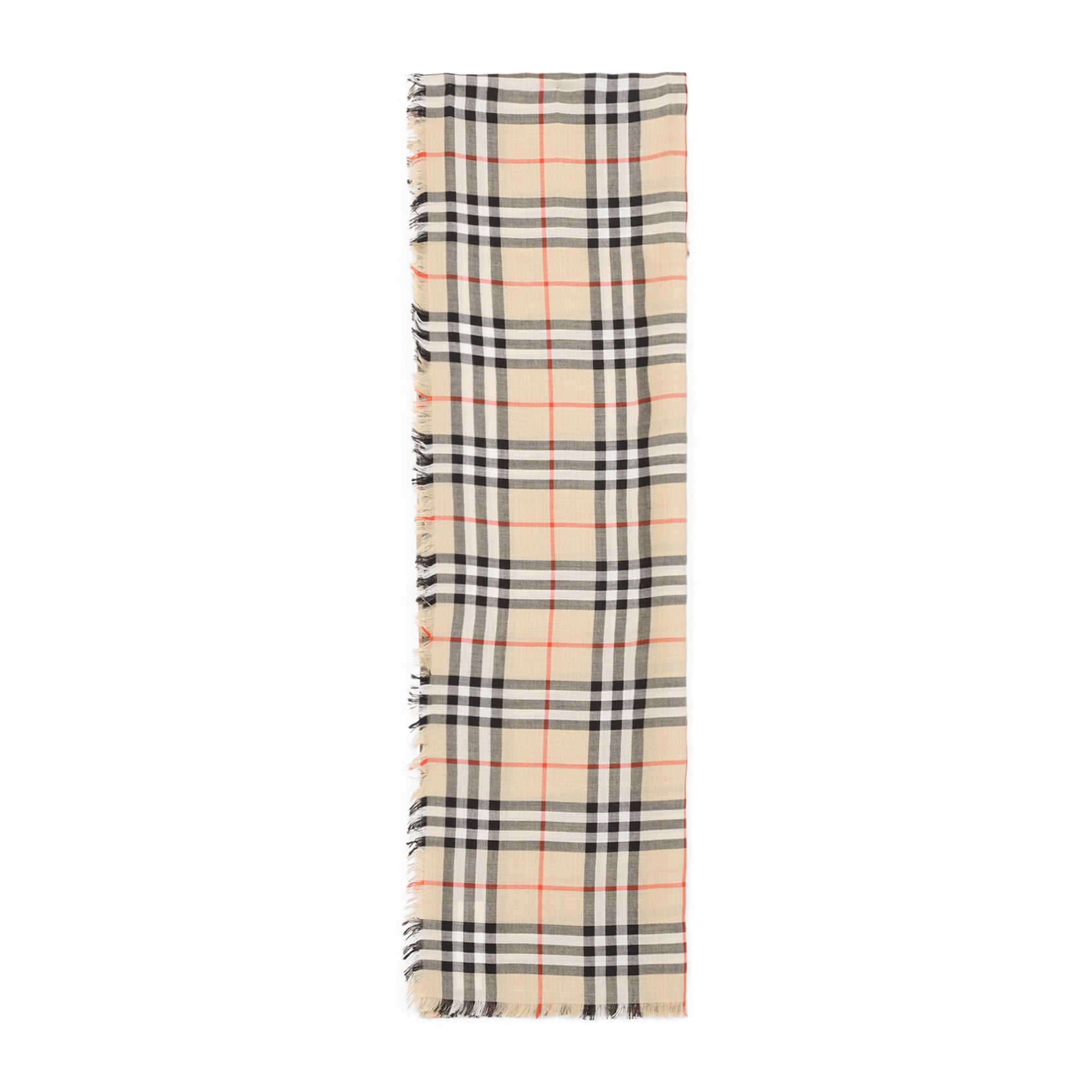 BURBERRY Luxury Cashmere & Silk Scarf - Women's Accessory