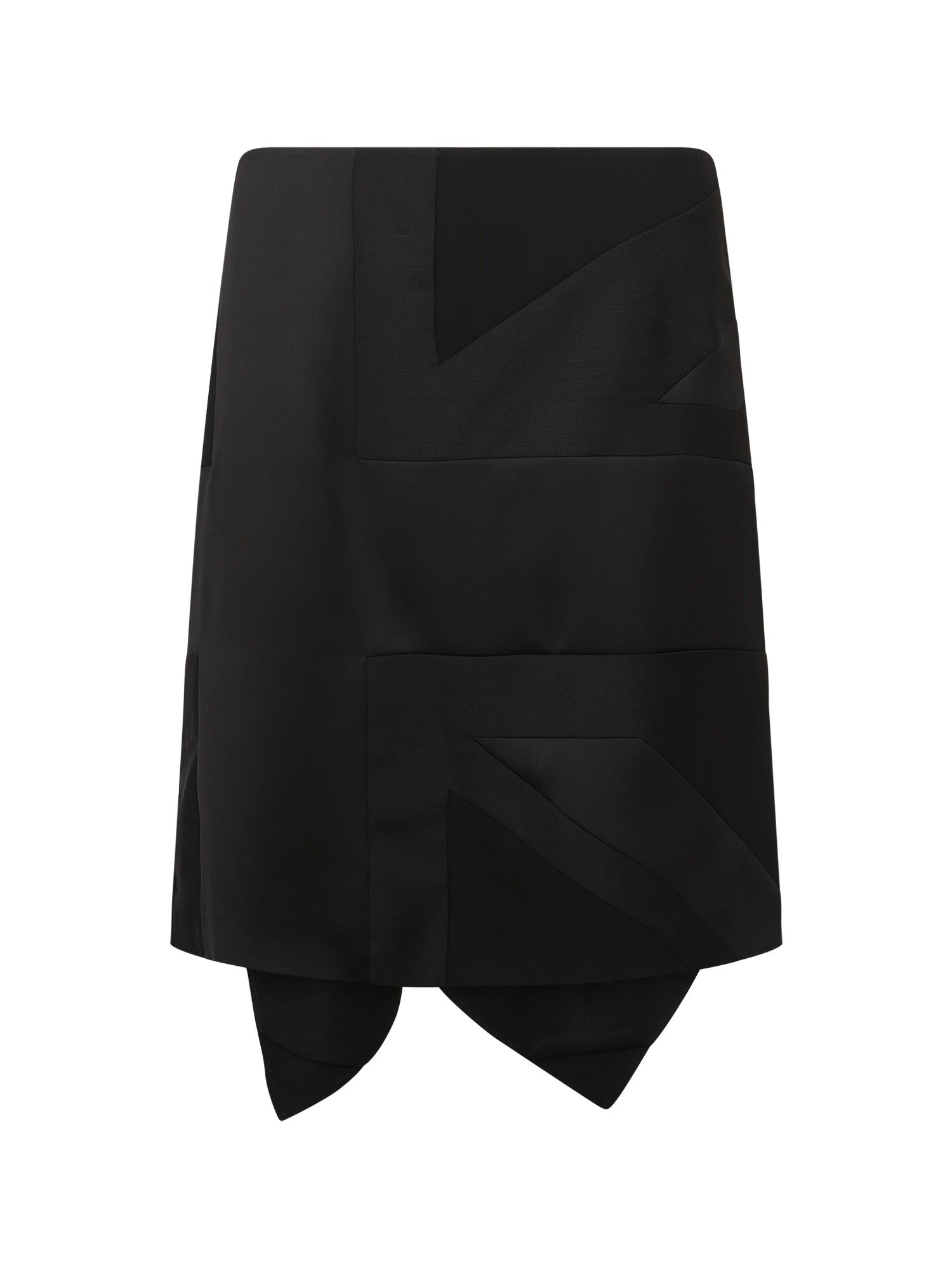 BURBERRY Elegant Silk High Waist Mini Skirt